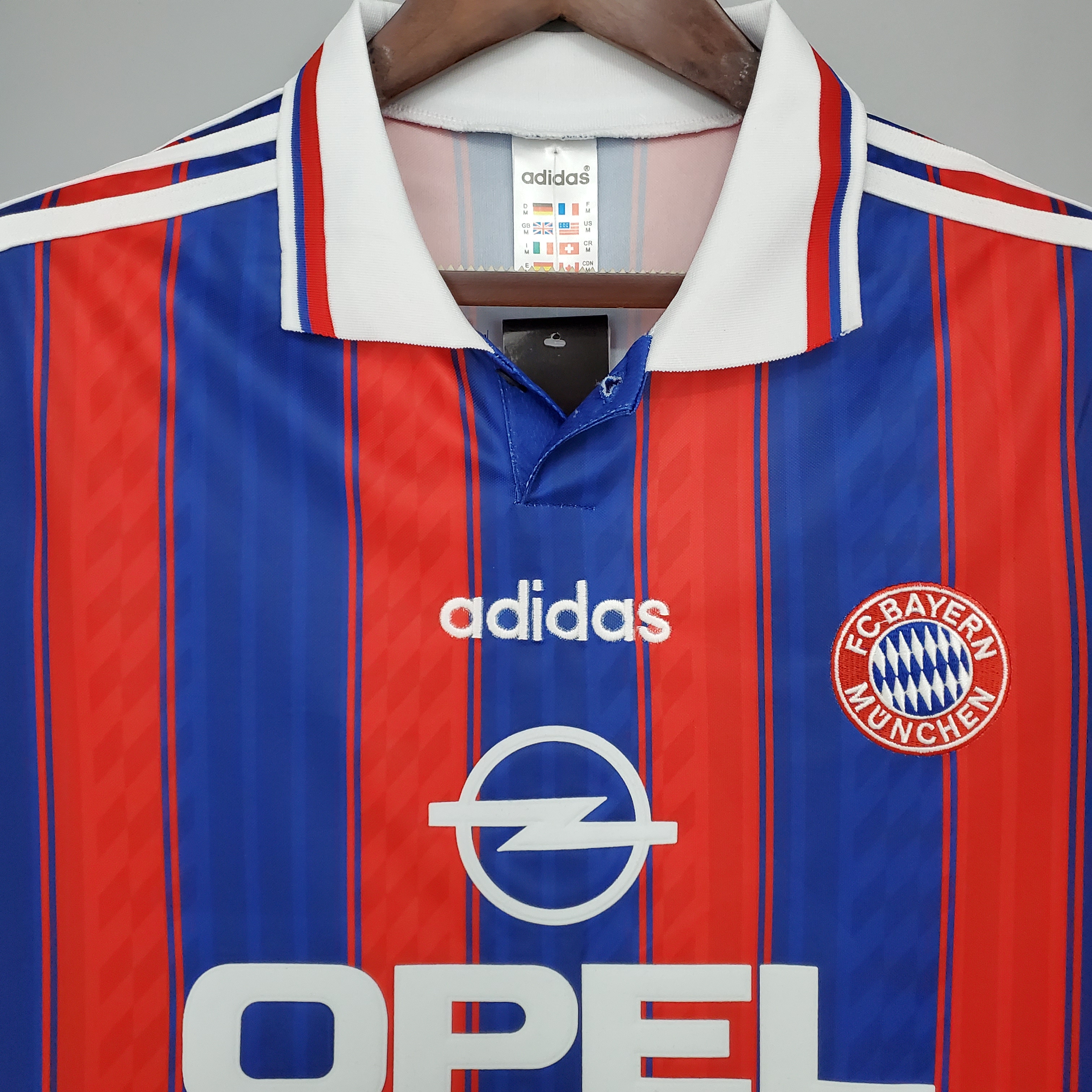 Retro Bayern Munich 95-97 Home Stadium Jersey - ManixJersey