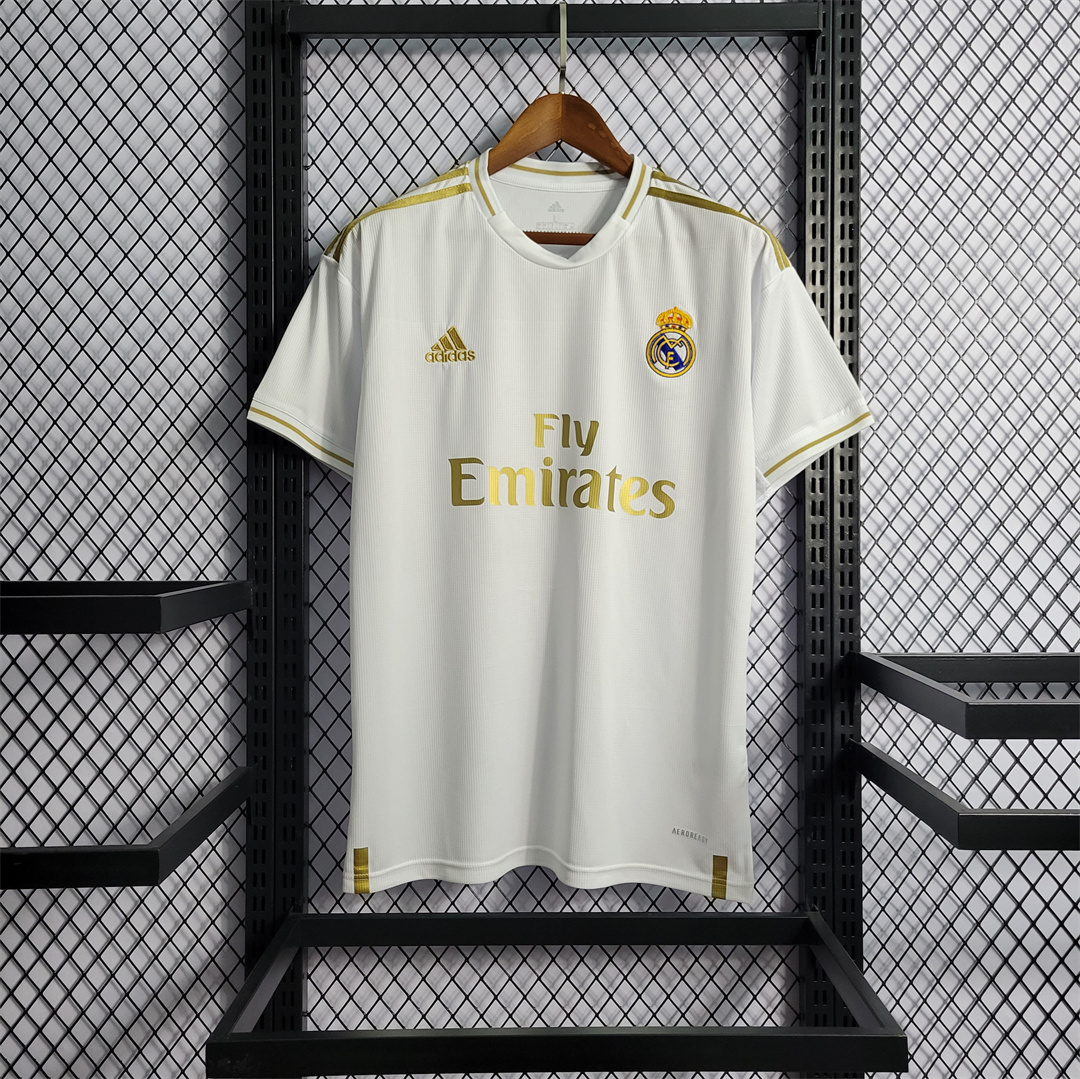 Retro Real Madrid 19-20 Home Stadium Jersey - ManixJersey