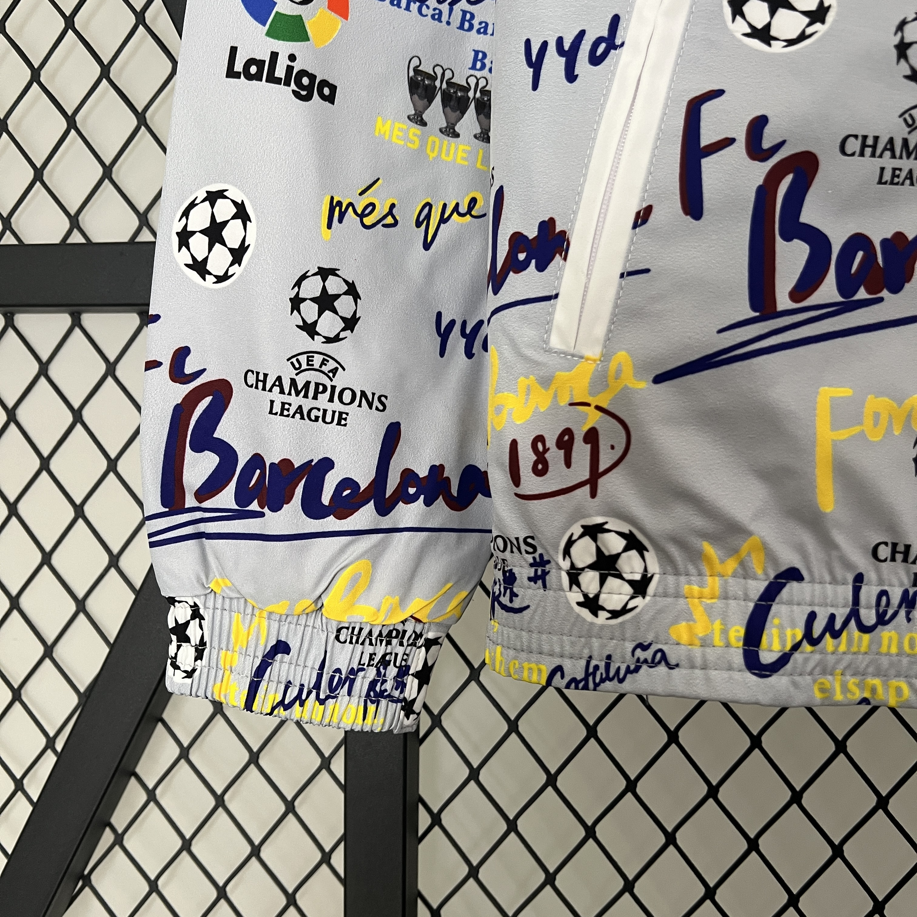 B.A.R.S.A 23-24 Double Sided Windbreaker - Graffiti Style - ManixJersey