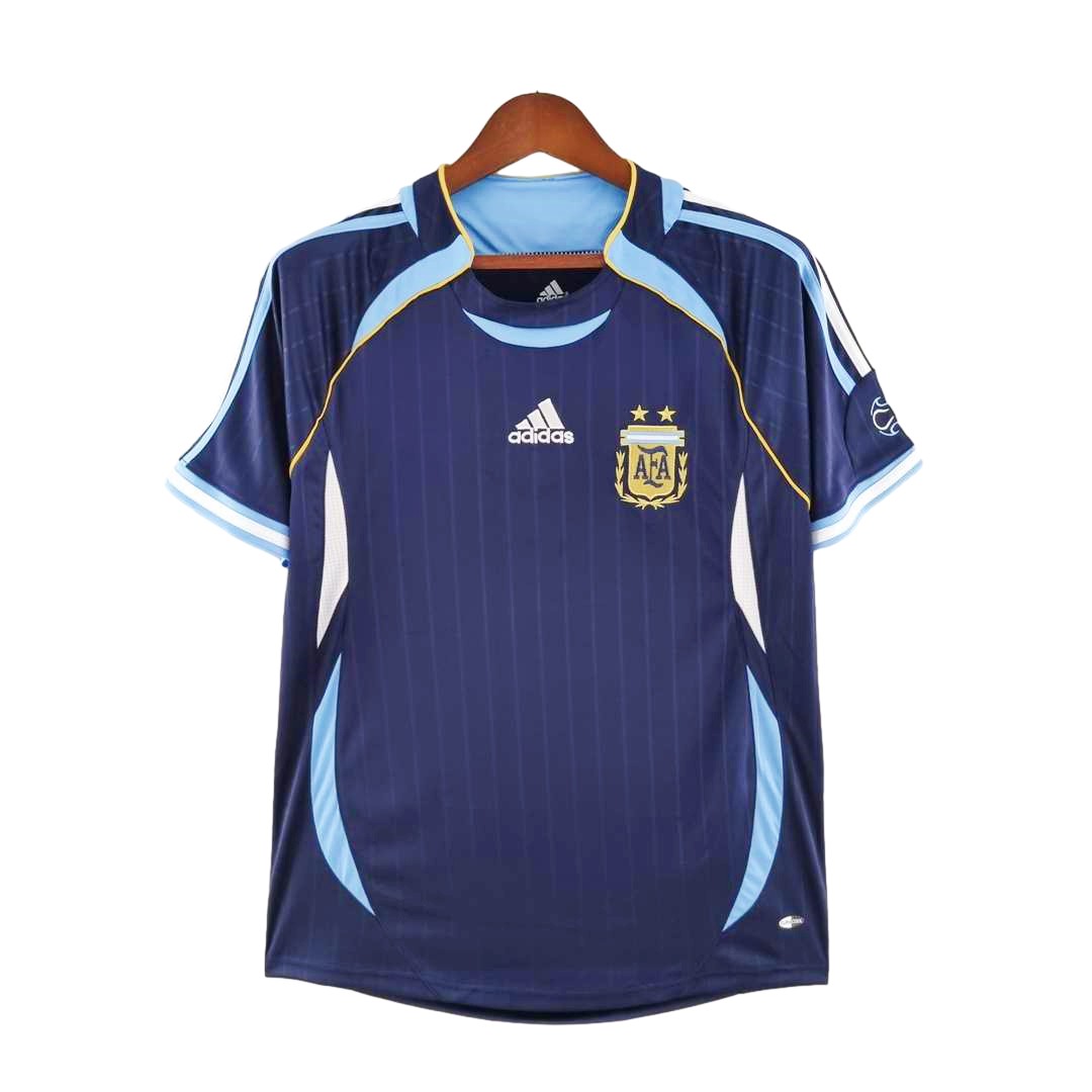 Retro Argentina 2006 Away Stadium Jersey - ManixJersey