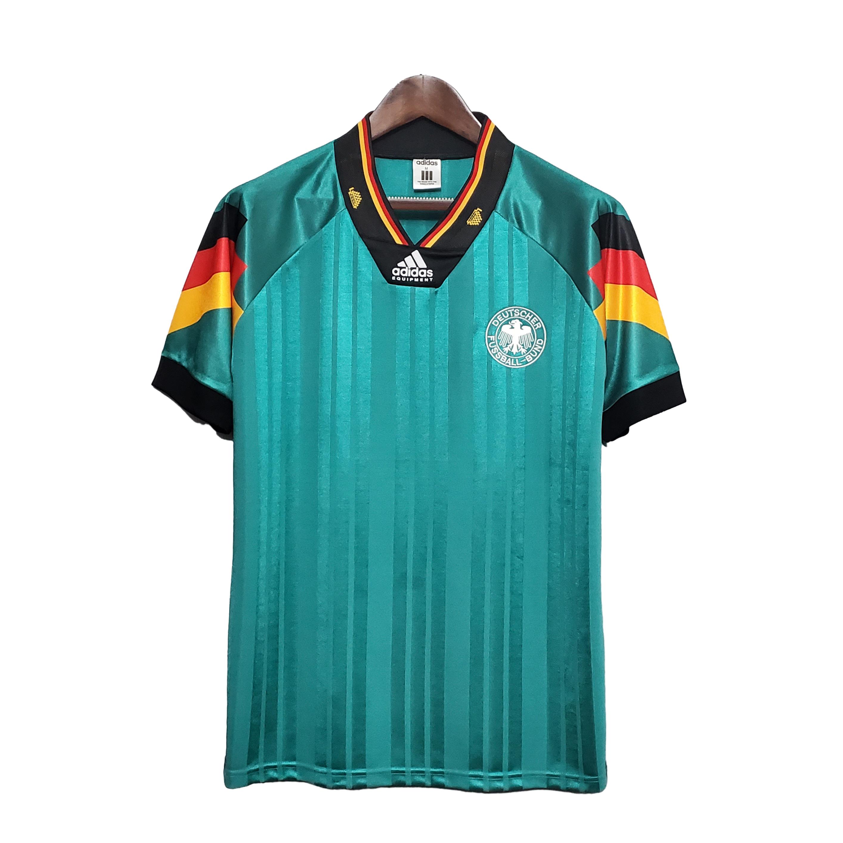 Retro Germany 1992 Away Stadium Jersey - ManixJersey