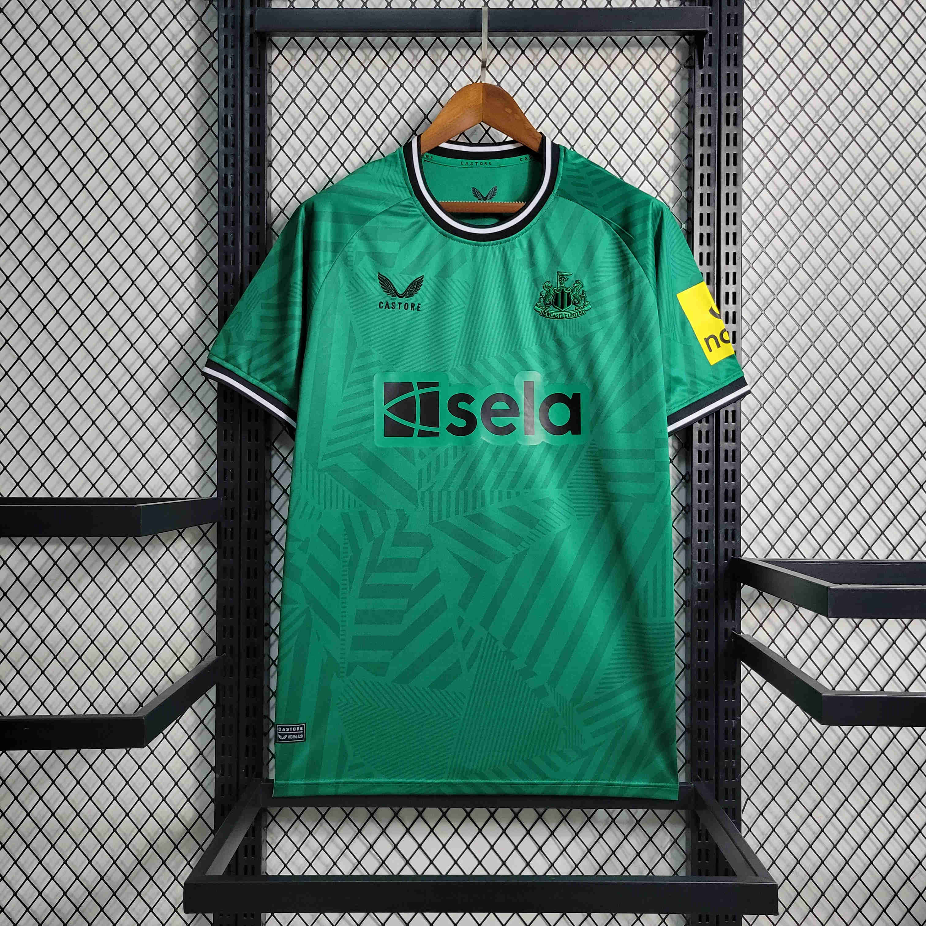 Newcastle United 23-24 Away Green Jersey - Fans Version - ManixJersey