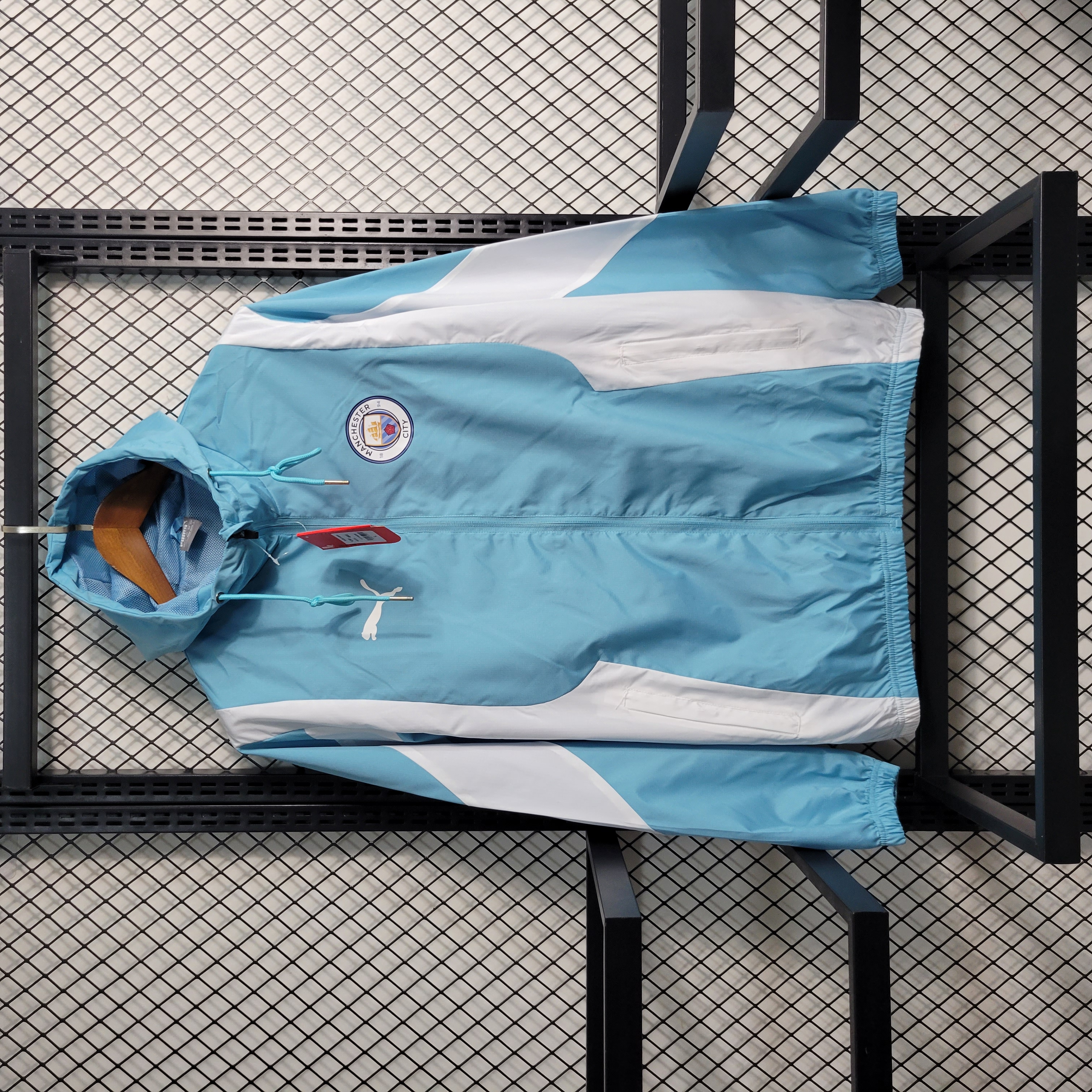 Manchester City 23-24 Windbreaker Light Blue - ManixJersey