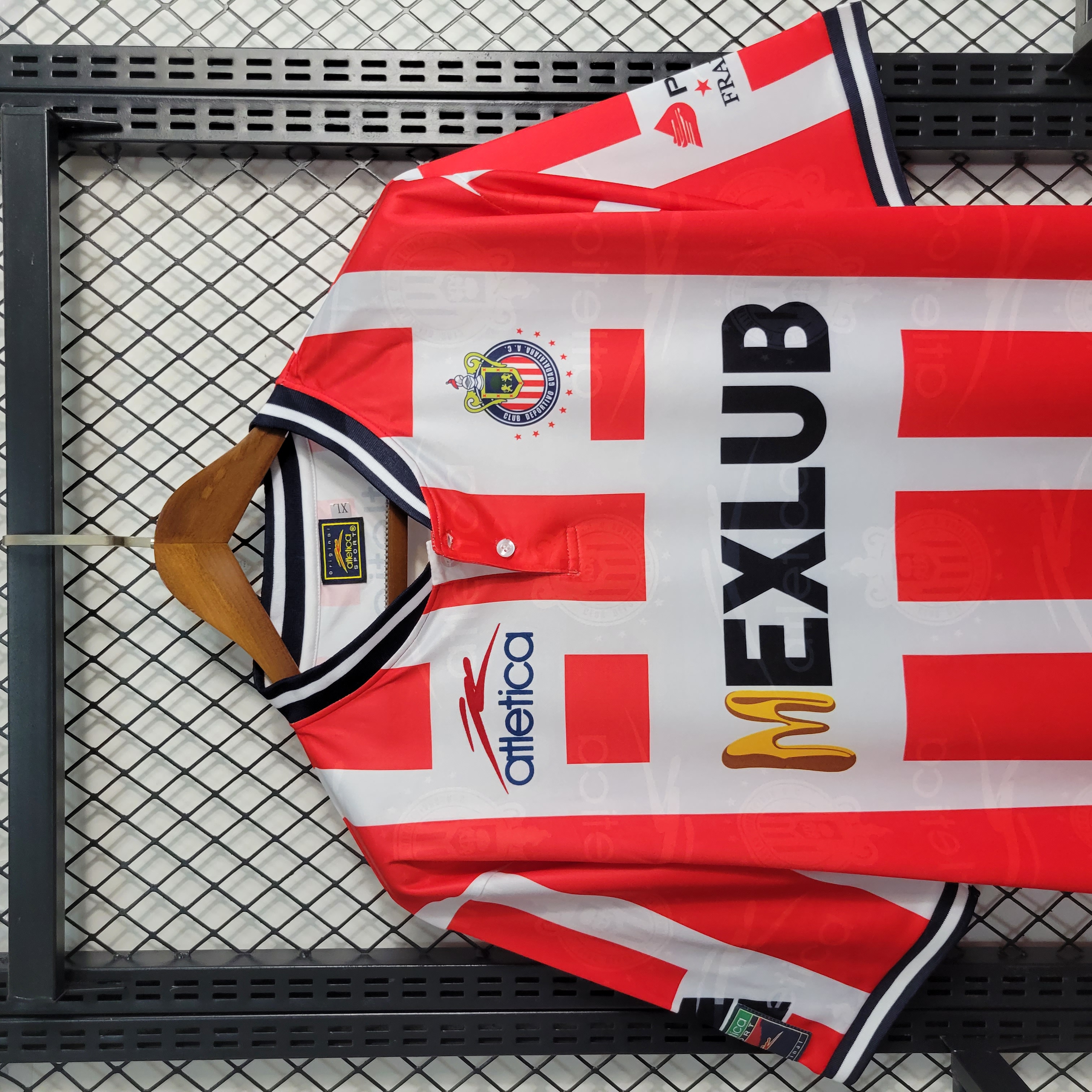 Retro Chivas de Guadalajara 94-95 Home Stadium Jersey - ManixJersey