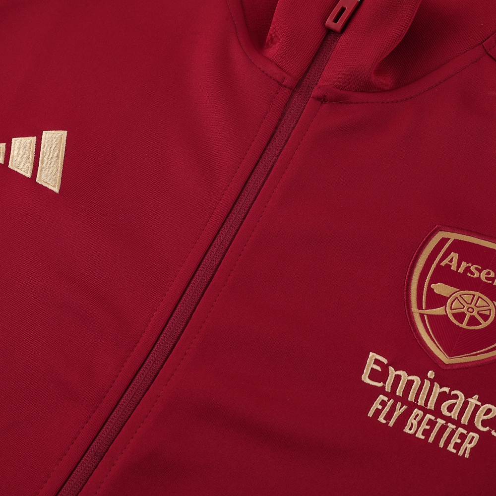 Arsenal 23-24 Jacket Training Tracksuit - Deep Red - ManixJersey