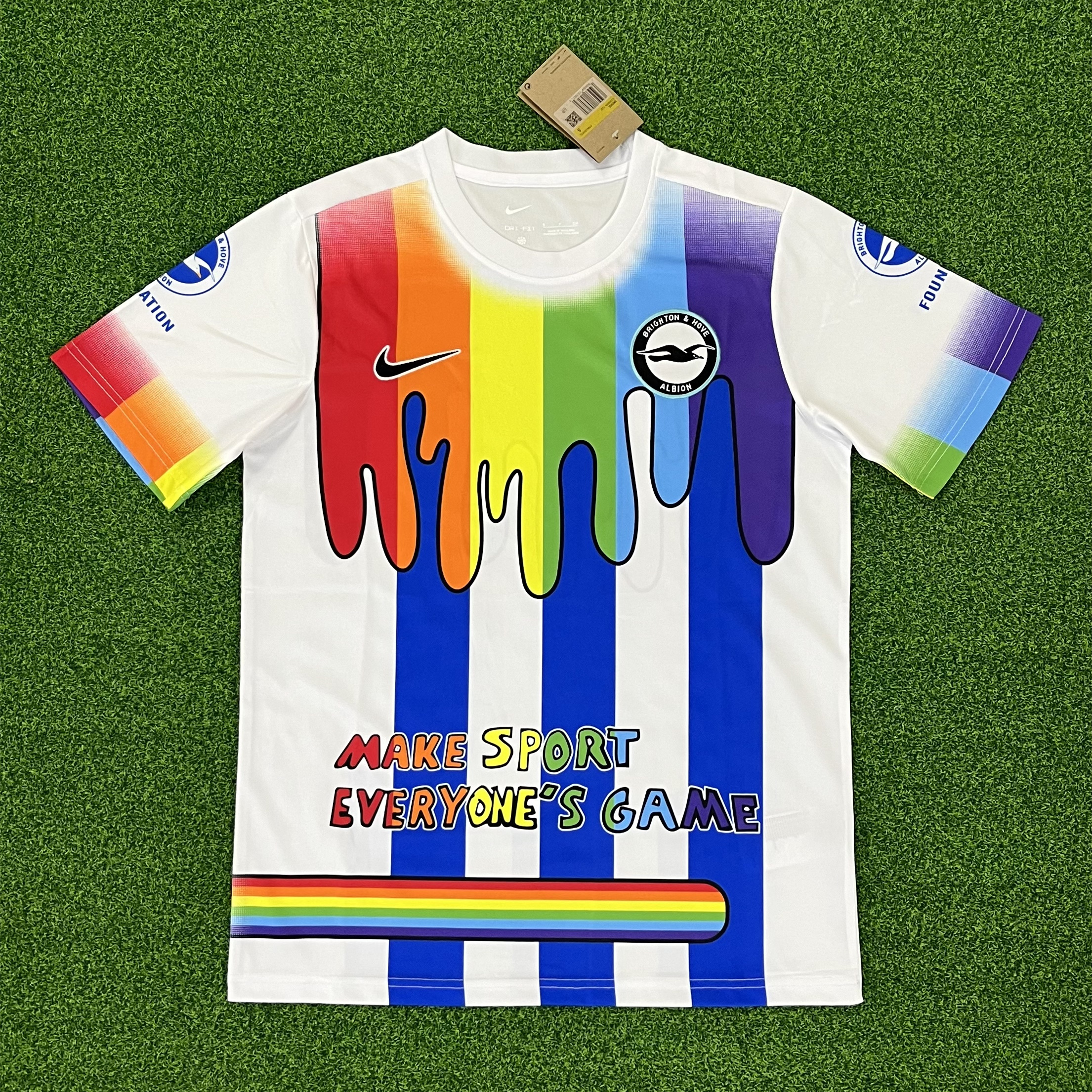 B.r.i.g.h.t.o.n 23-24 Pre-match Jersey - Fans Version - ManixJersey