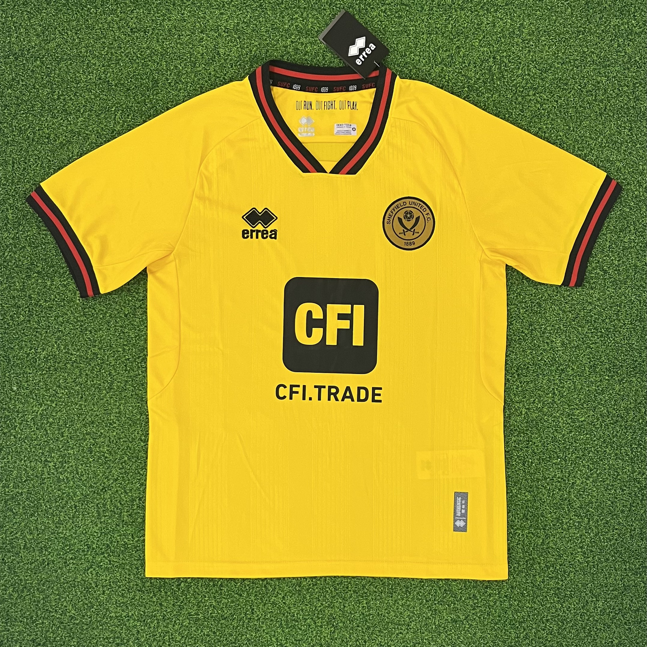 Sheffield United 23-24 Away Stadium Jersey - Fans Version - ManixJersey
