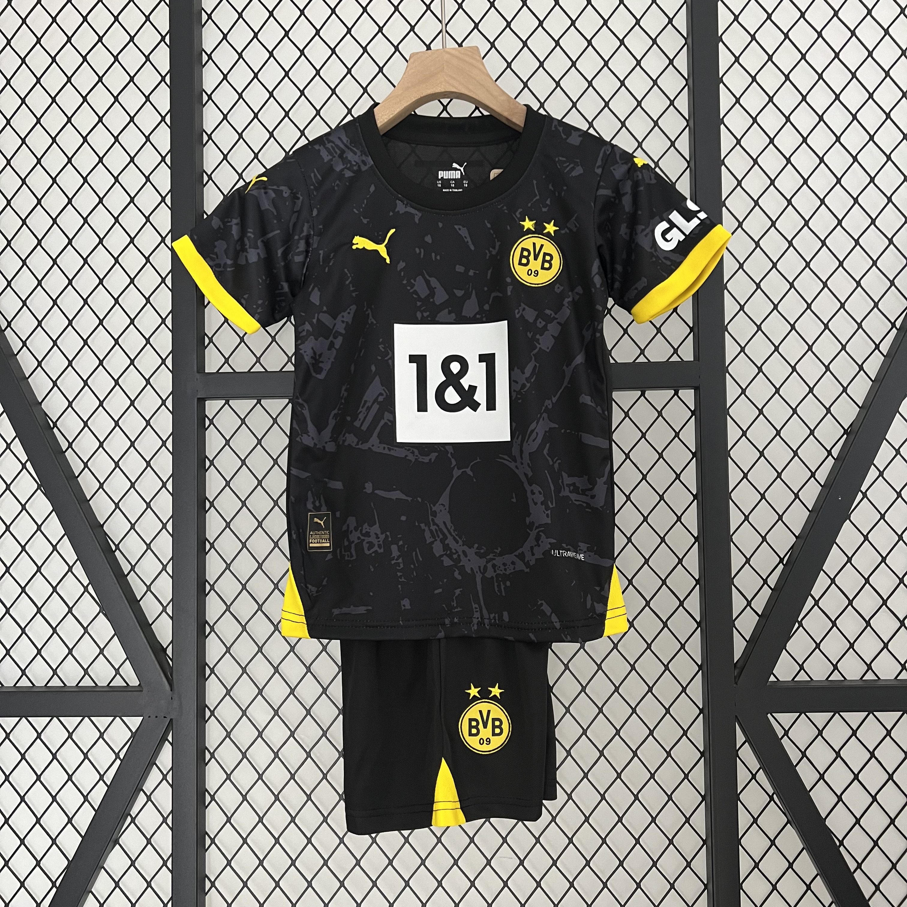 Dortmund 23-24 Away Kids Kit - ManixJersey