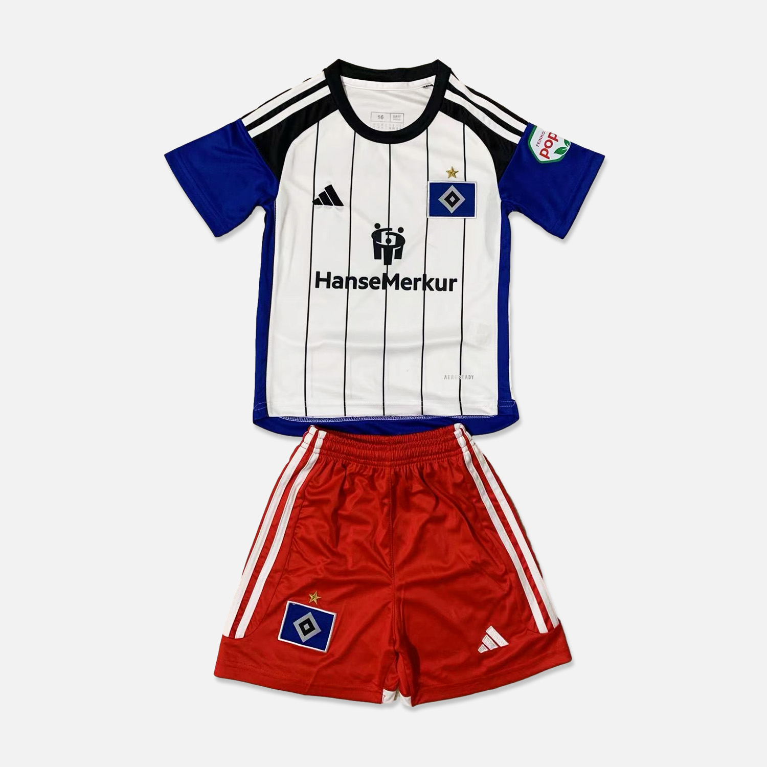 Hamburger SV 23-24 Home Stadium Kids Kit - ManixJersey