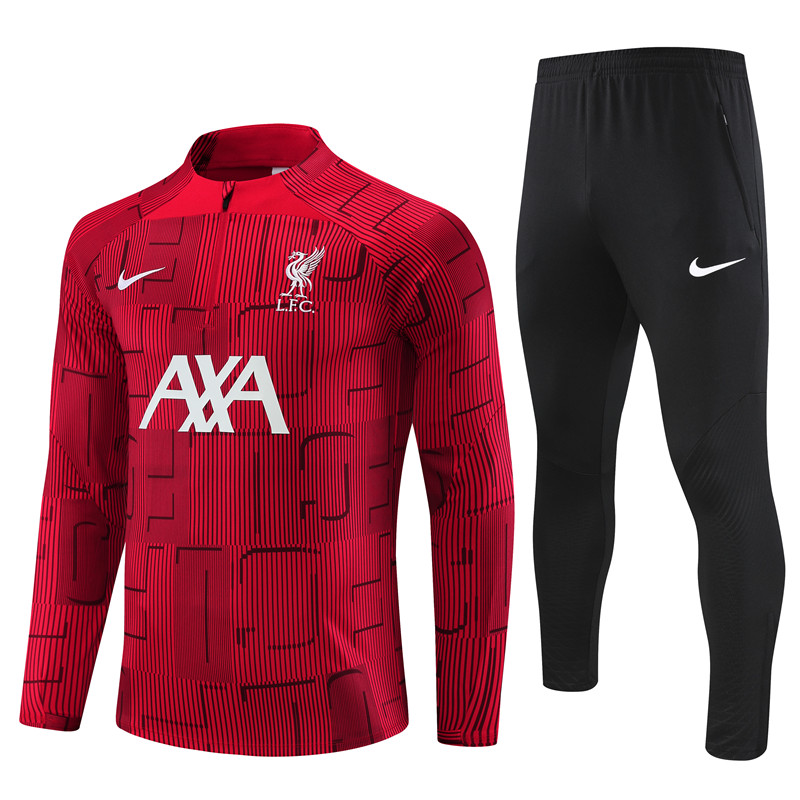 23-24 Liverpool Red camouflage Training suit - ManixJersey