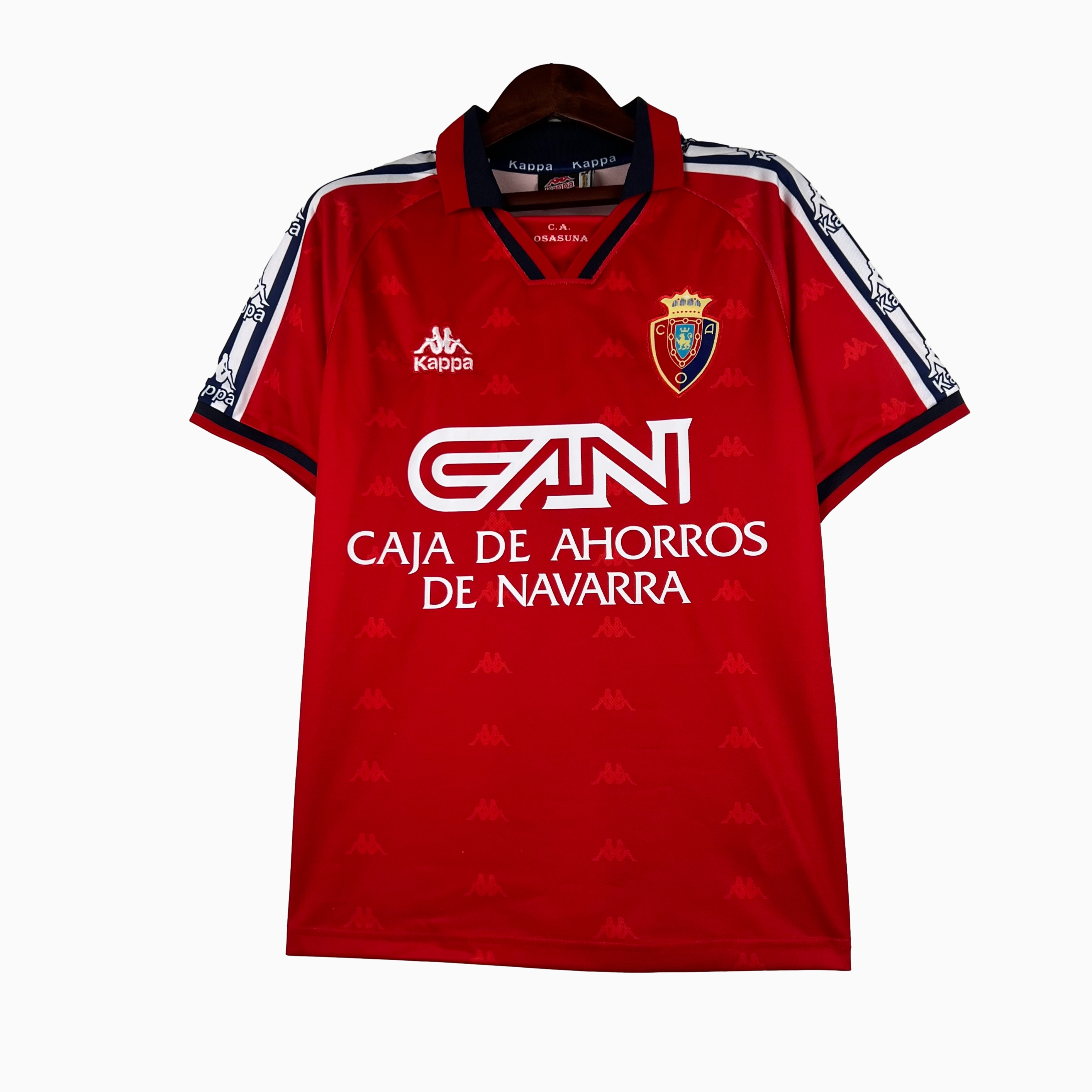 Retro Osasuna 1995-97 Home Stadium Jersey - ManixJersey