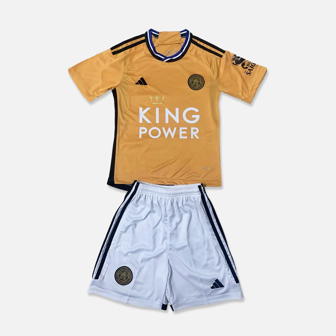 Leicester City 23-24 Third Men's Adult Jersey Set - Fans Version - ManixJersey