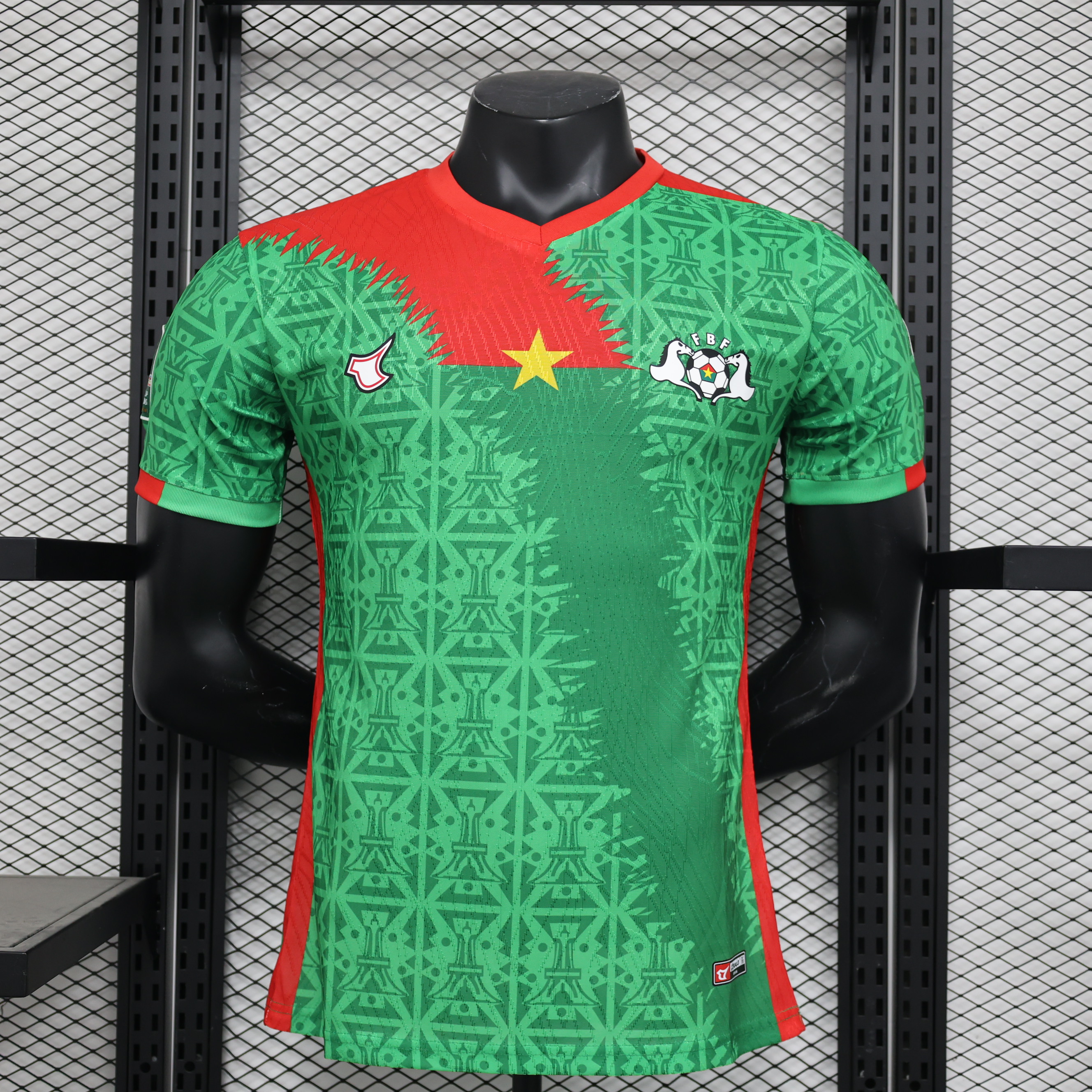 Burkina Faso 23-24 Home Stadium Jersey - Player Version - ManixJersey
