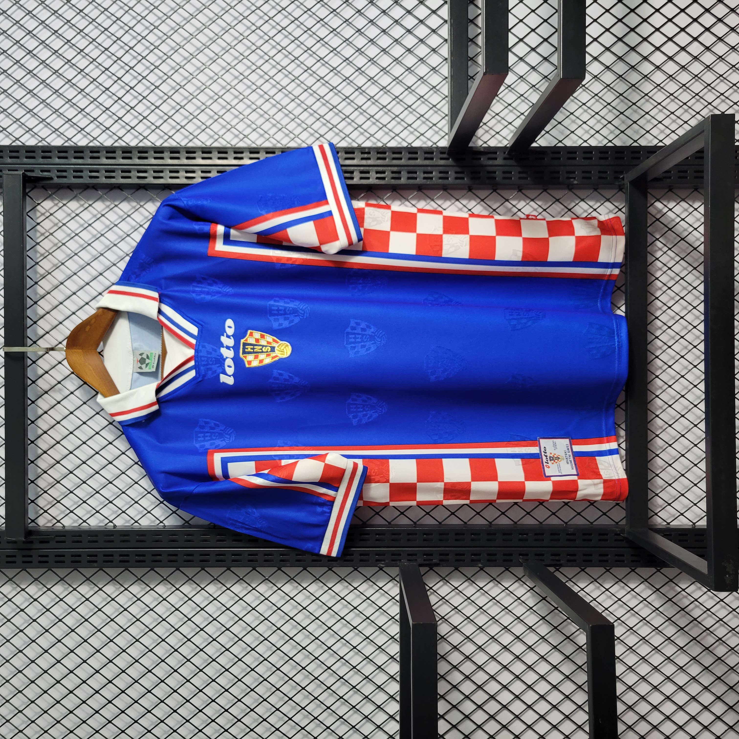 Retro Croatia 1998 Away Stadium Jersey - ManixJersey