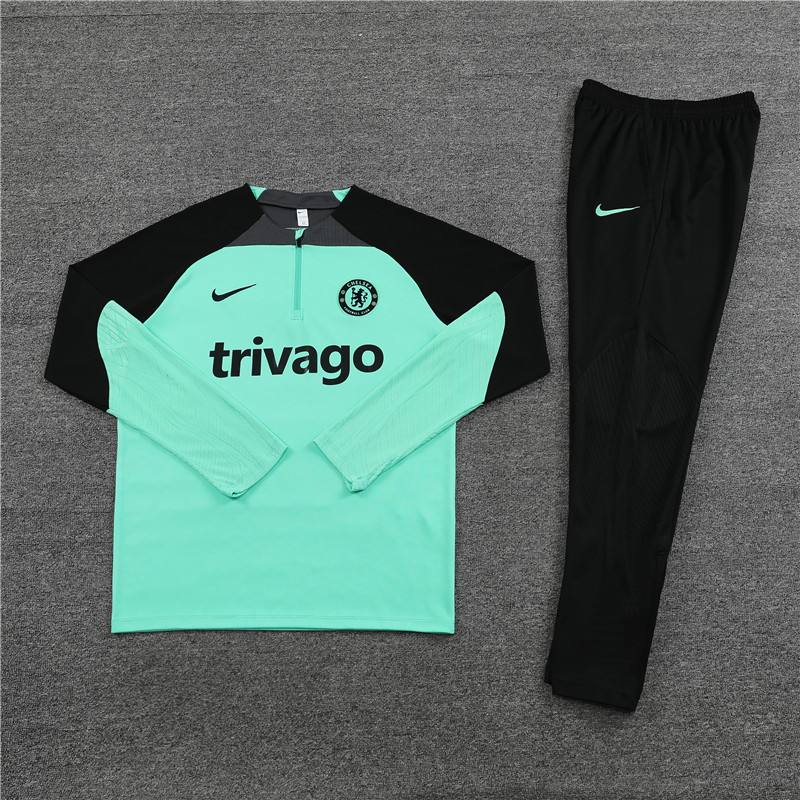 Che 23-24 Long Sleeve Training Set - Green - ManixJersey