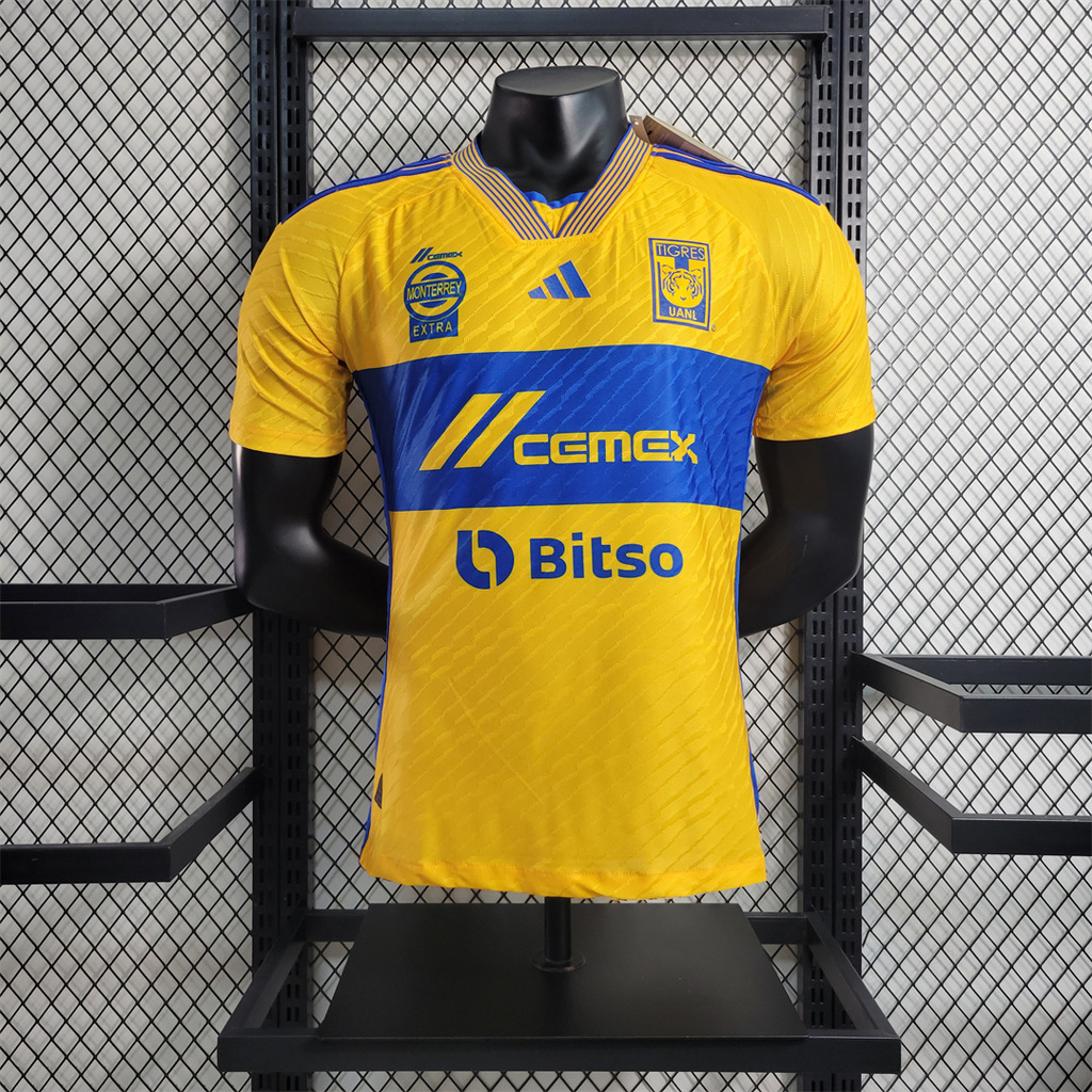 Tigres UANL 23-24 Home Stadium Jersey - Player Version - ManixJersey