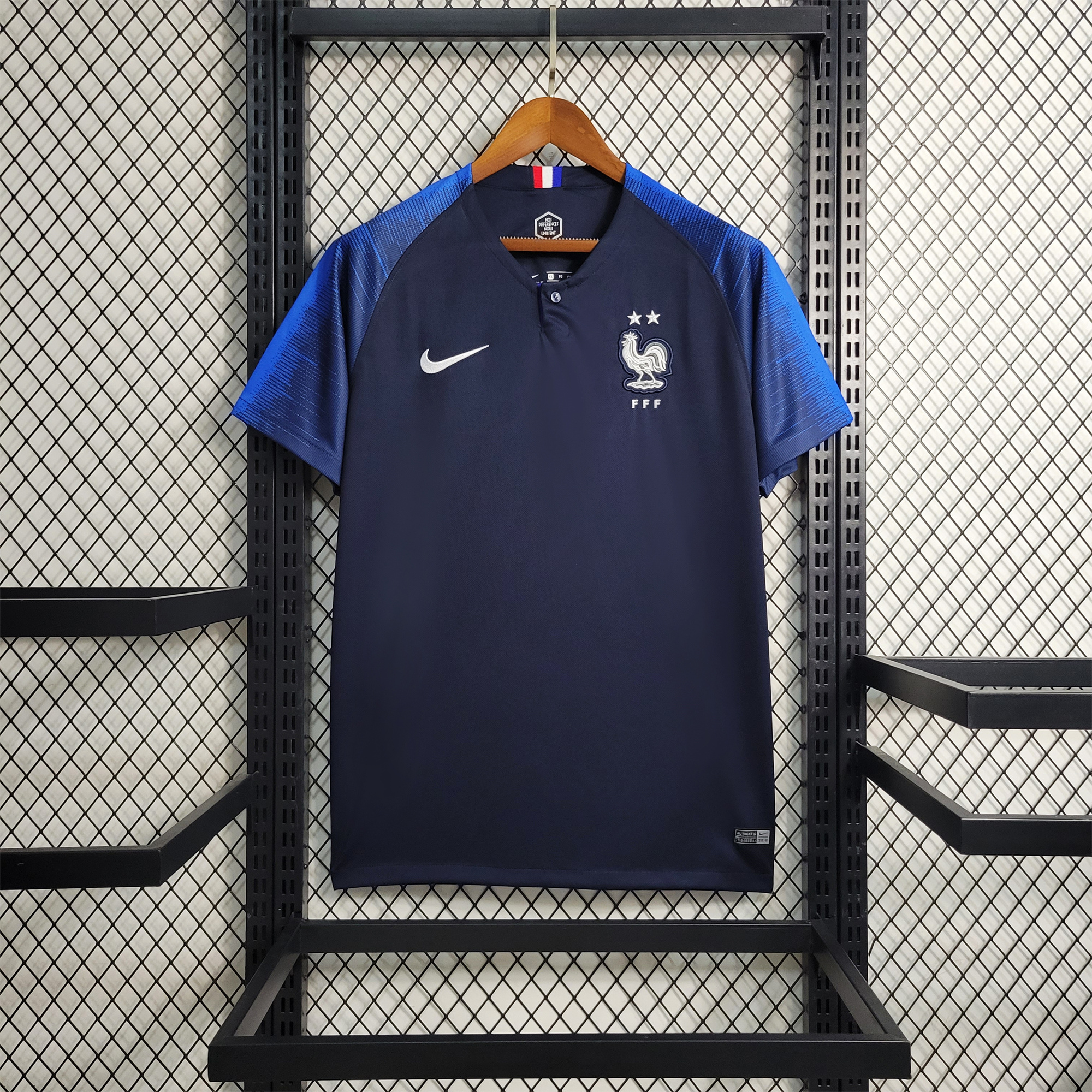 Retro France 2018 Home Stadium Jersey - ManixJersey