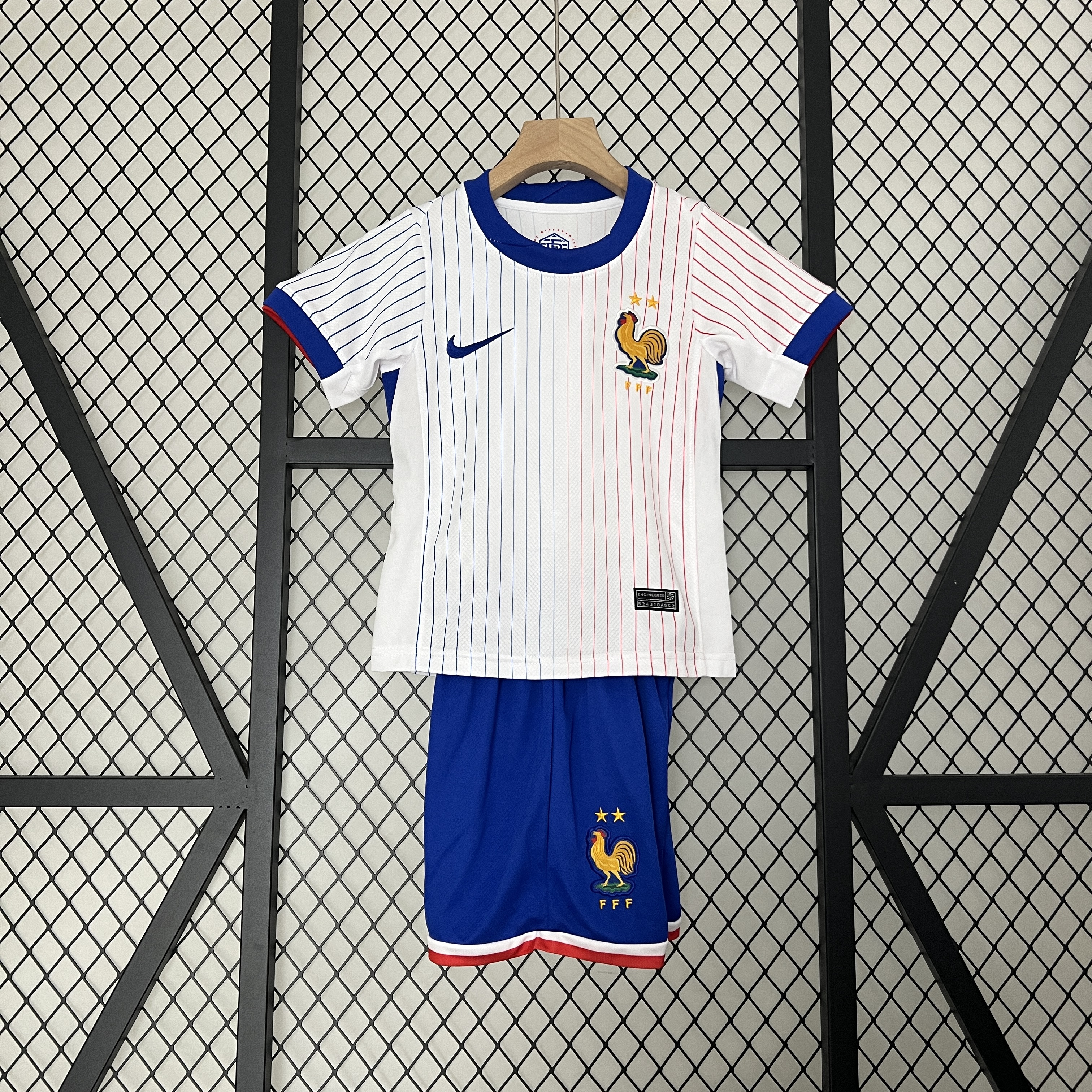 France 2024 Away Stadium Kids Kit - ManixJersey
