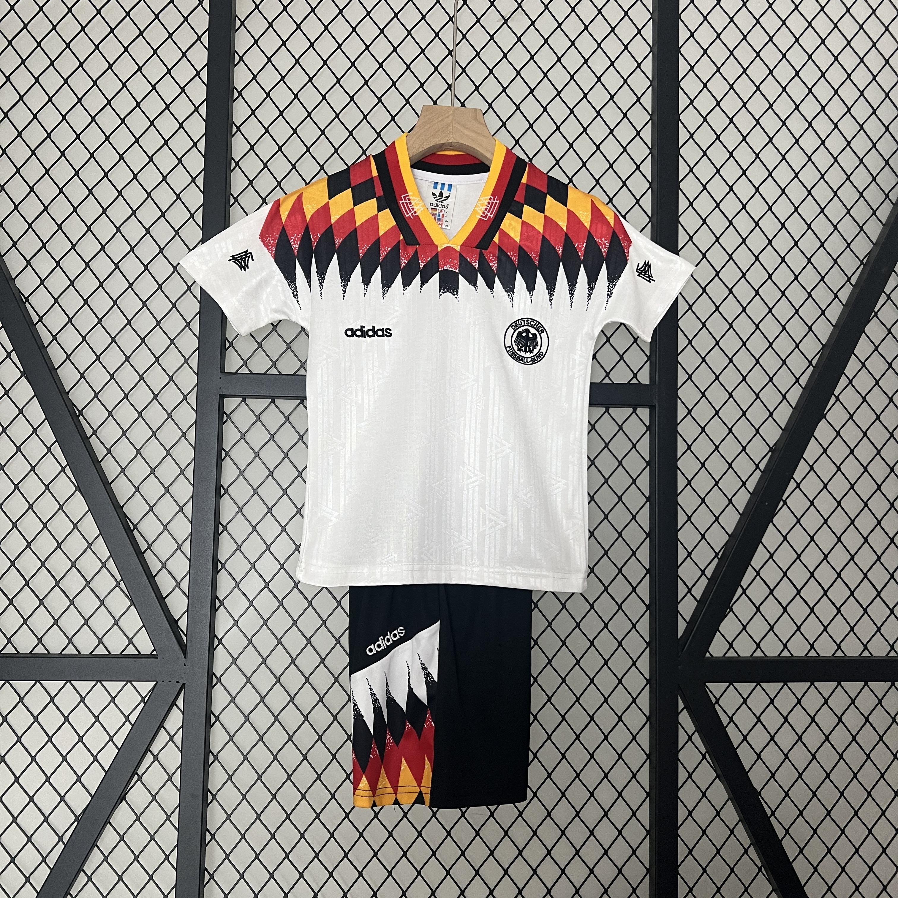 Retro Germany 1994 Home Stadium Kids Kit - ManixJersey