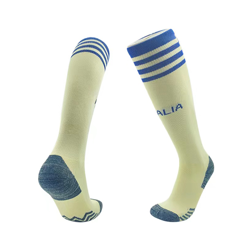 Italy 23-24 Home Socks - White - ManixJersey