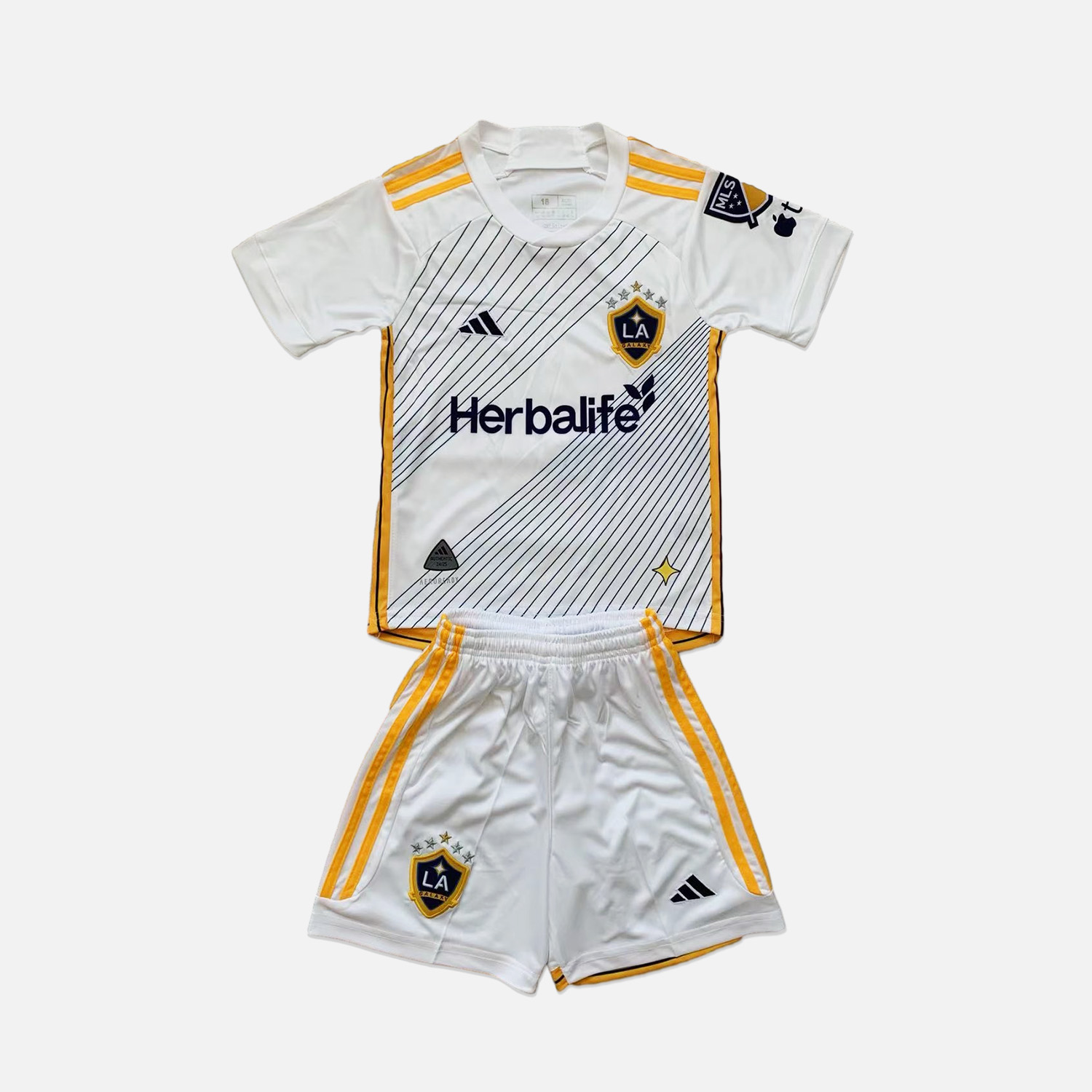 LA Galaxy 2024 Home Men's Adult Jersey Set - Fans Version - ManixJersey