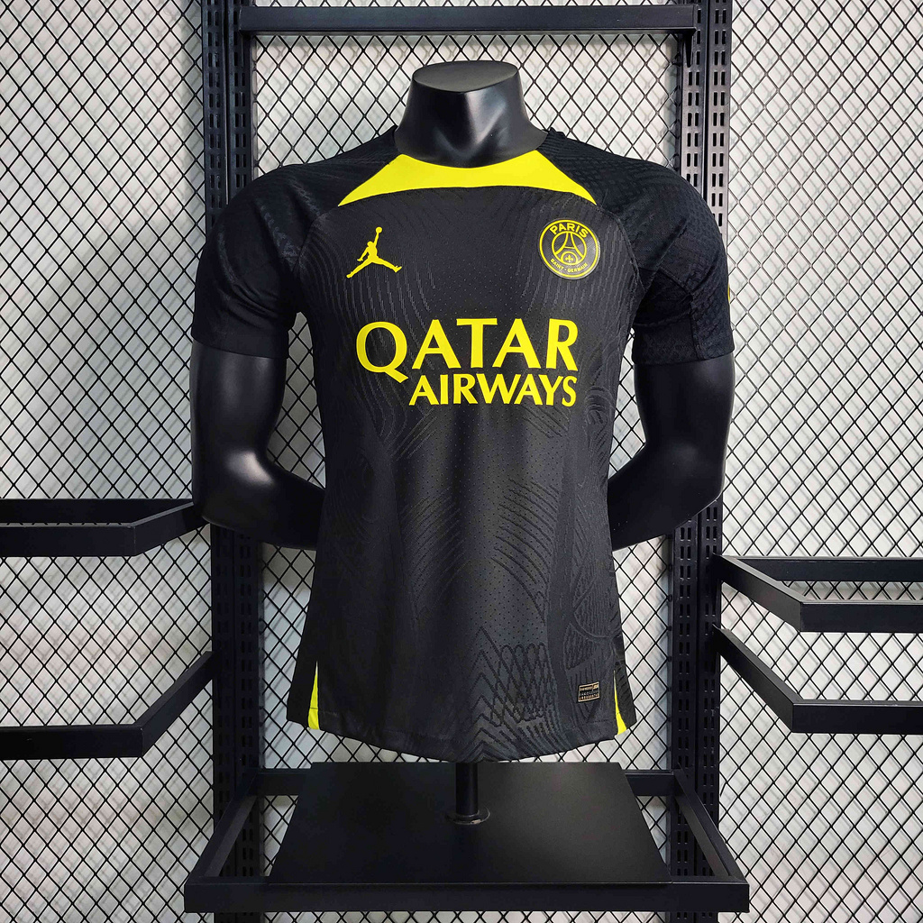 Paris Saint-Germain PSG 23/24 black Training Jersey - Player Version - ManixJersey