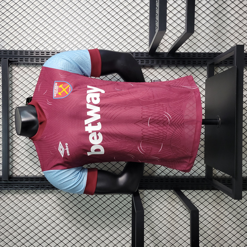 West Ham United 23-24 Home Stadium Jersey - Player Version - ManixJersey