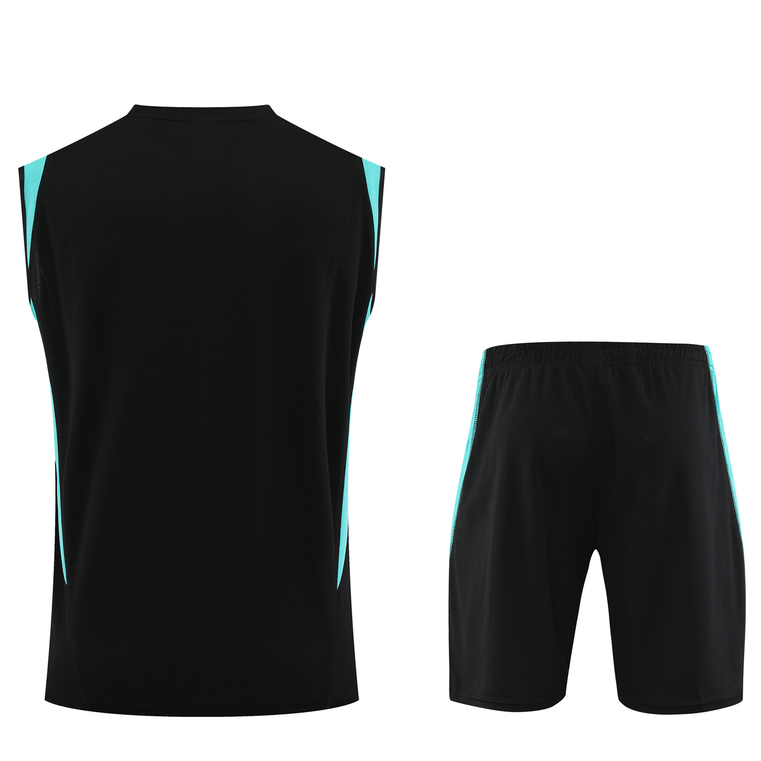 Manchester United 23-24 Black Player Vest Training Set - ManixJersey