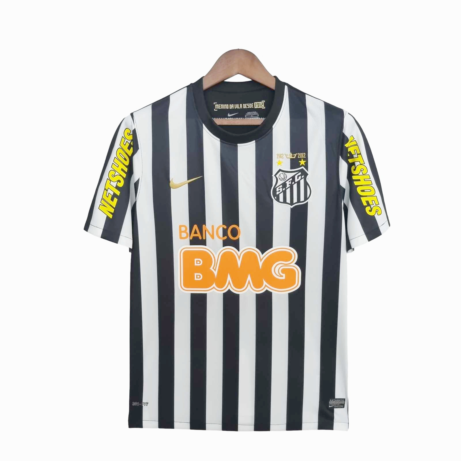 Retro Santos 2012 Away Stadium Jersey - ManixJersey