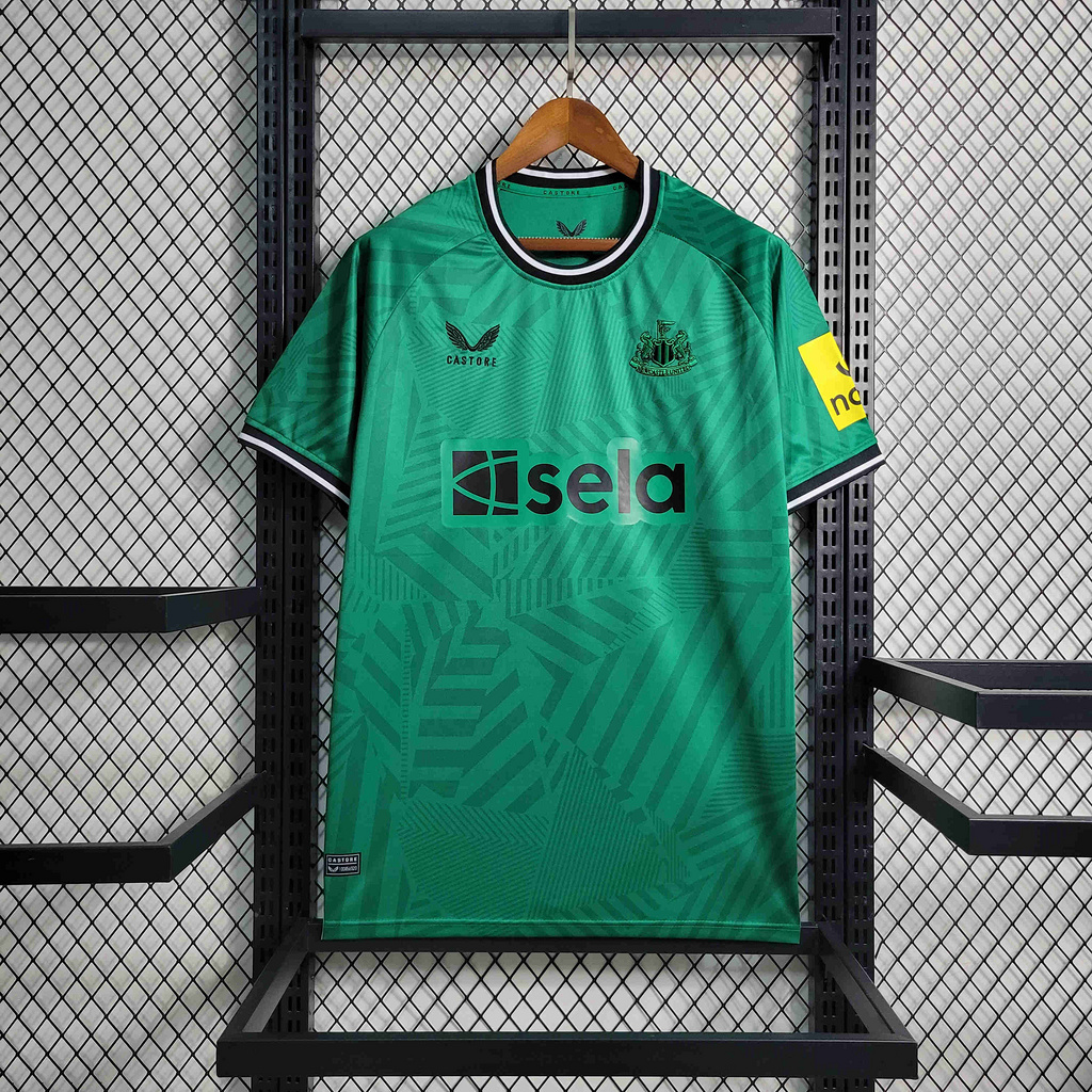 Newcastle United 23-24 Away Green Jersey - Fans Version - ManixJersey
