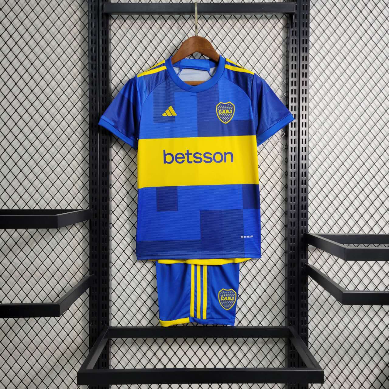 Boca Juniors 23-24 Home Stadium Kids Kit - ManixJersey