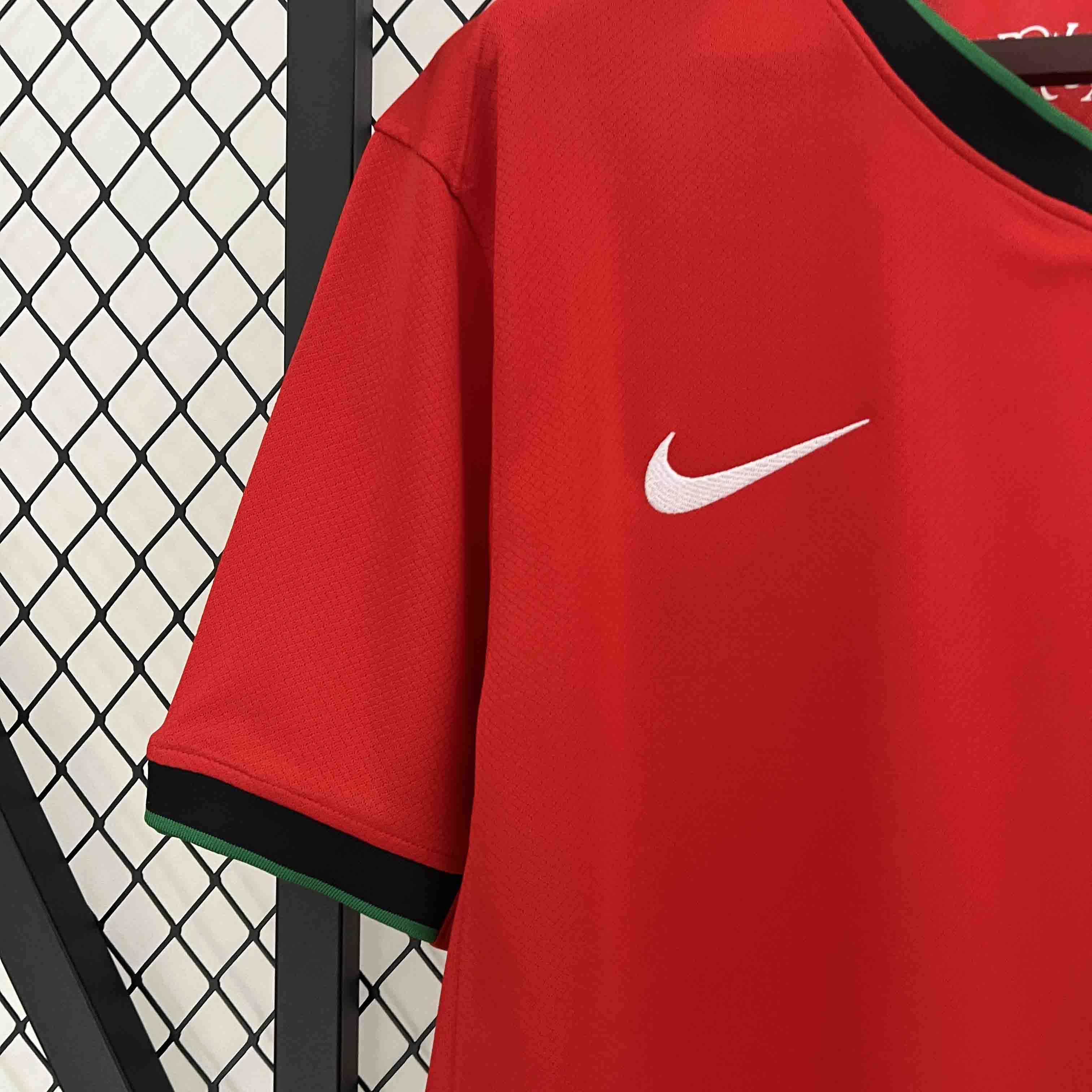 Portugal 2024 Home Stadium Jersey - Fans Version - ManixJersey