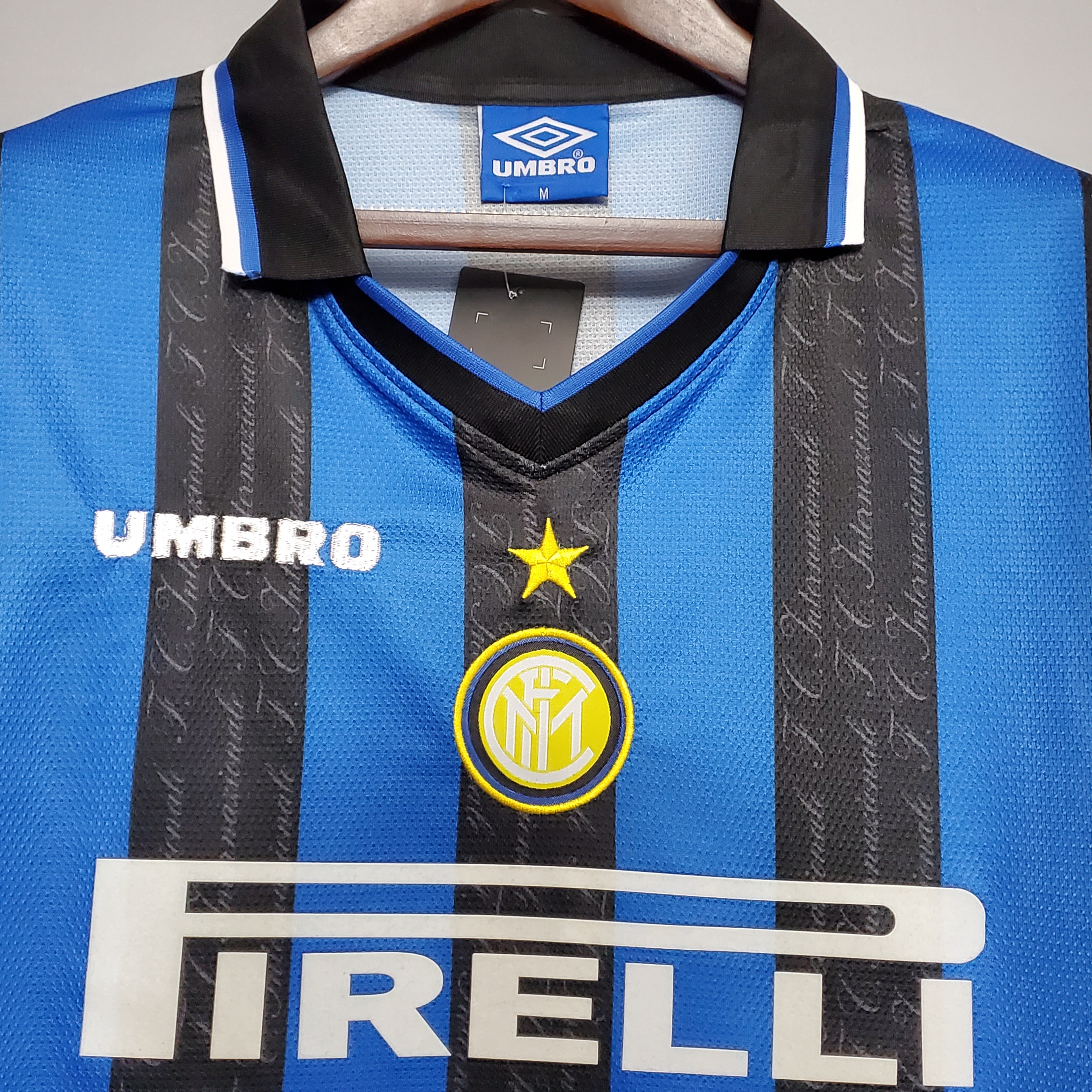 Retro Inter Milan 97-98 Home Stadium Jersey - ManixJersey