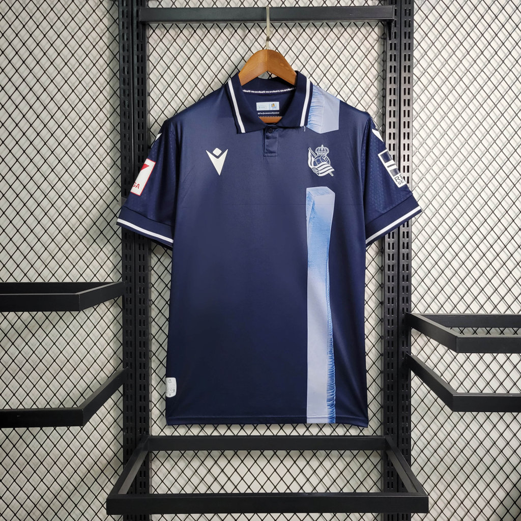 Real Sociedad 23-24 Away Stadium Jersey - Fans Version - ManixJersey