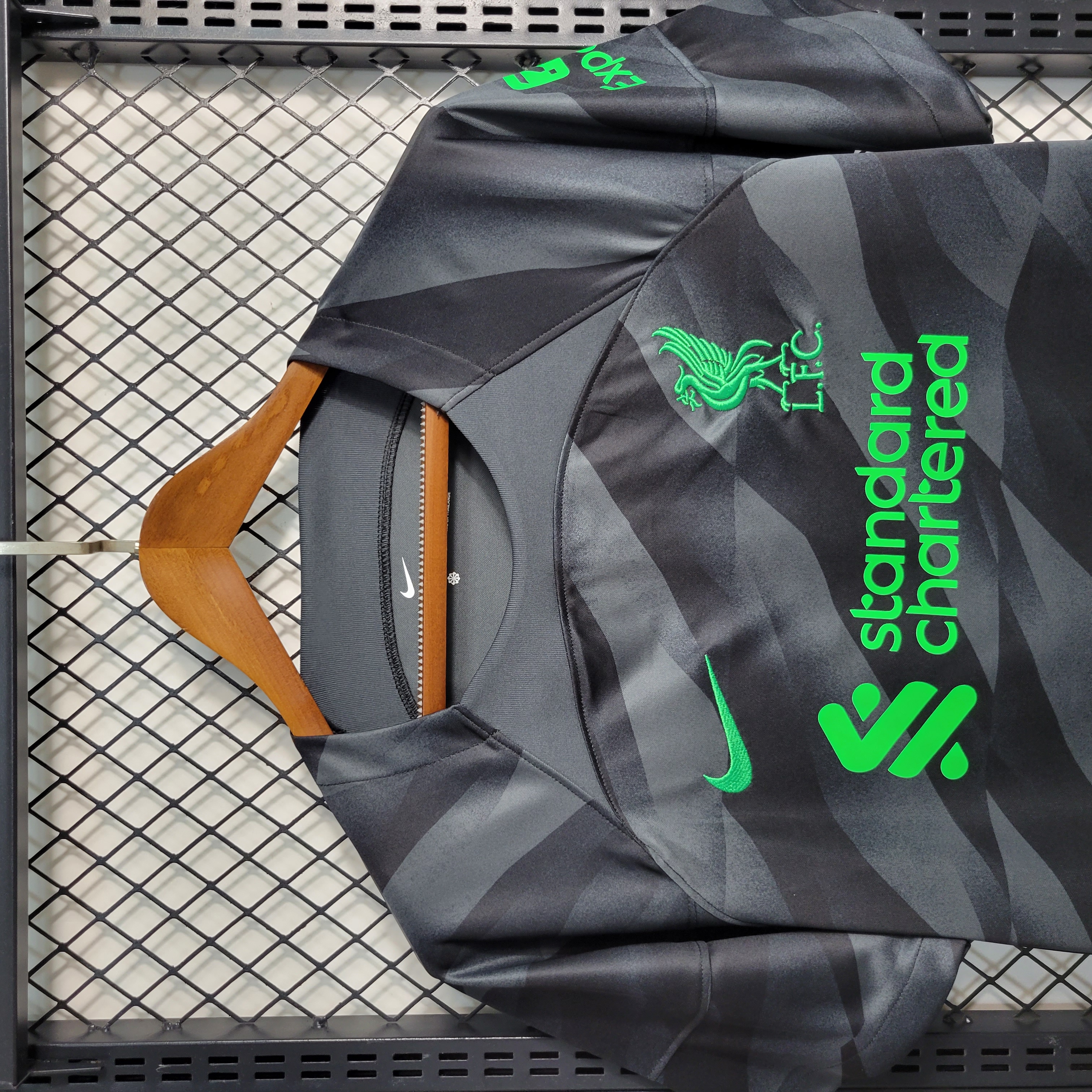 23-24 Liverpool Black Goal Keeper Fans Jersey - ManixJersey