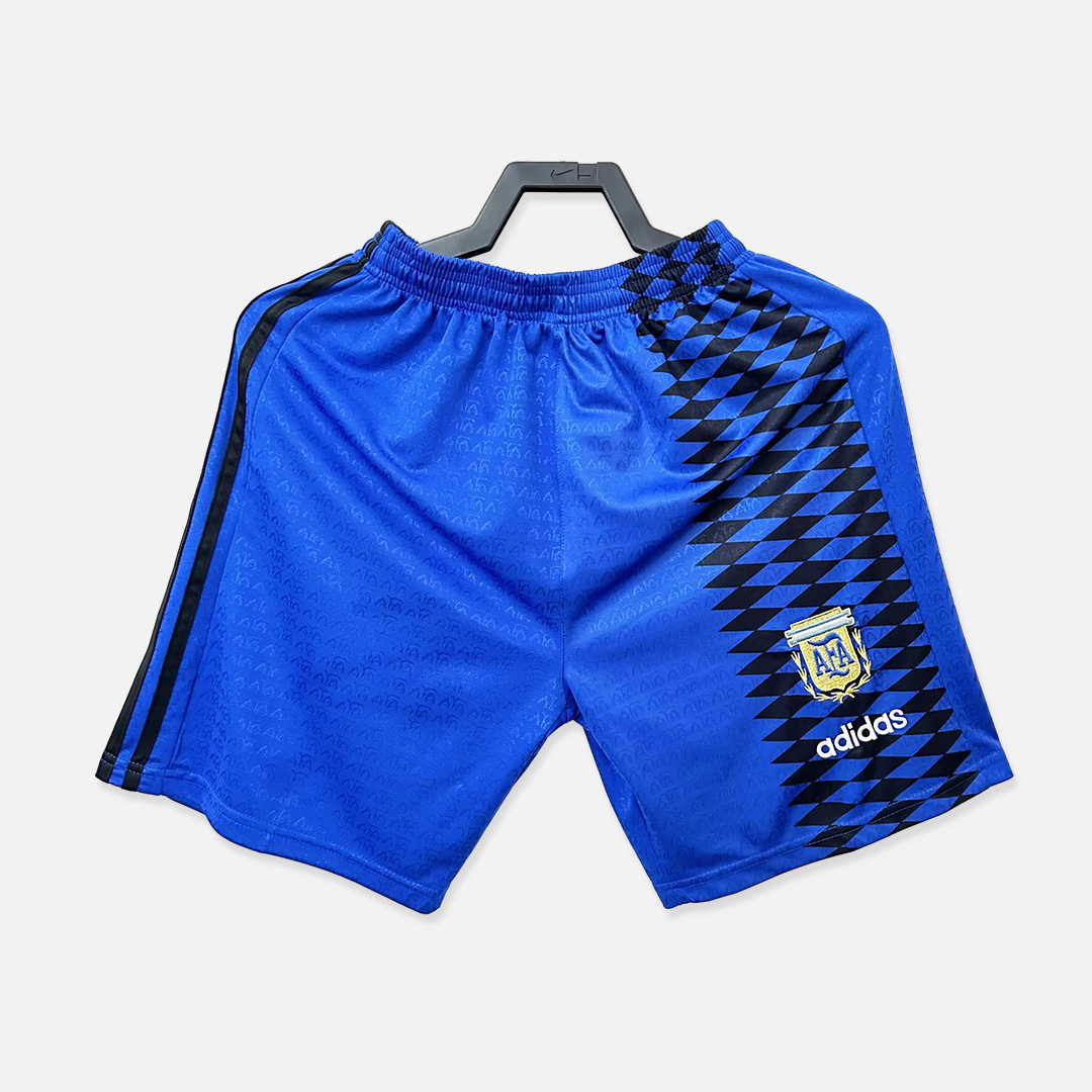 Retro Argentina 1994 Away Stadium Shorts - ManixJersey