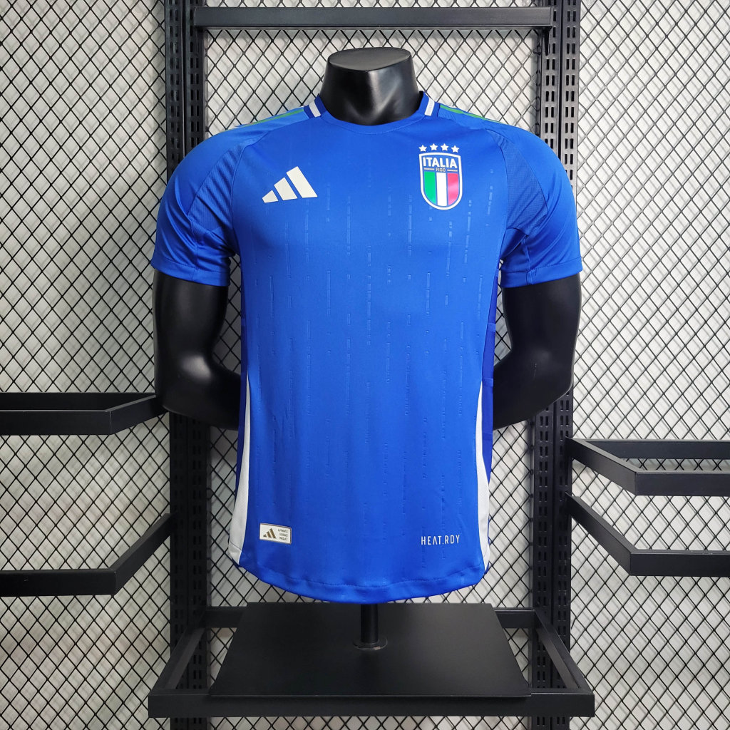 Italy 2024 Home Stadium Jersey - Player Version - ManixJersey