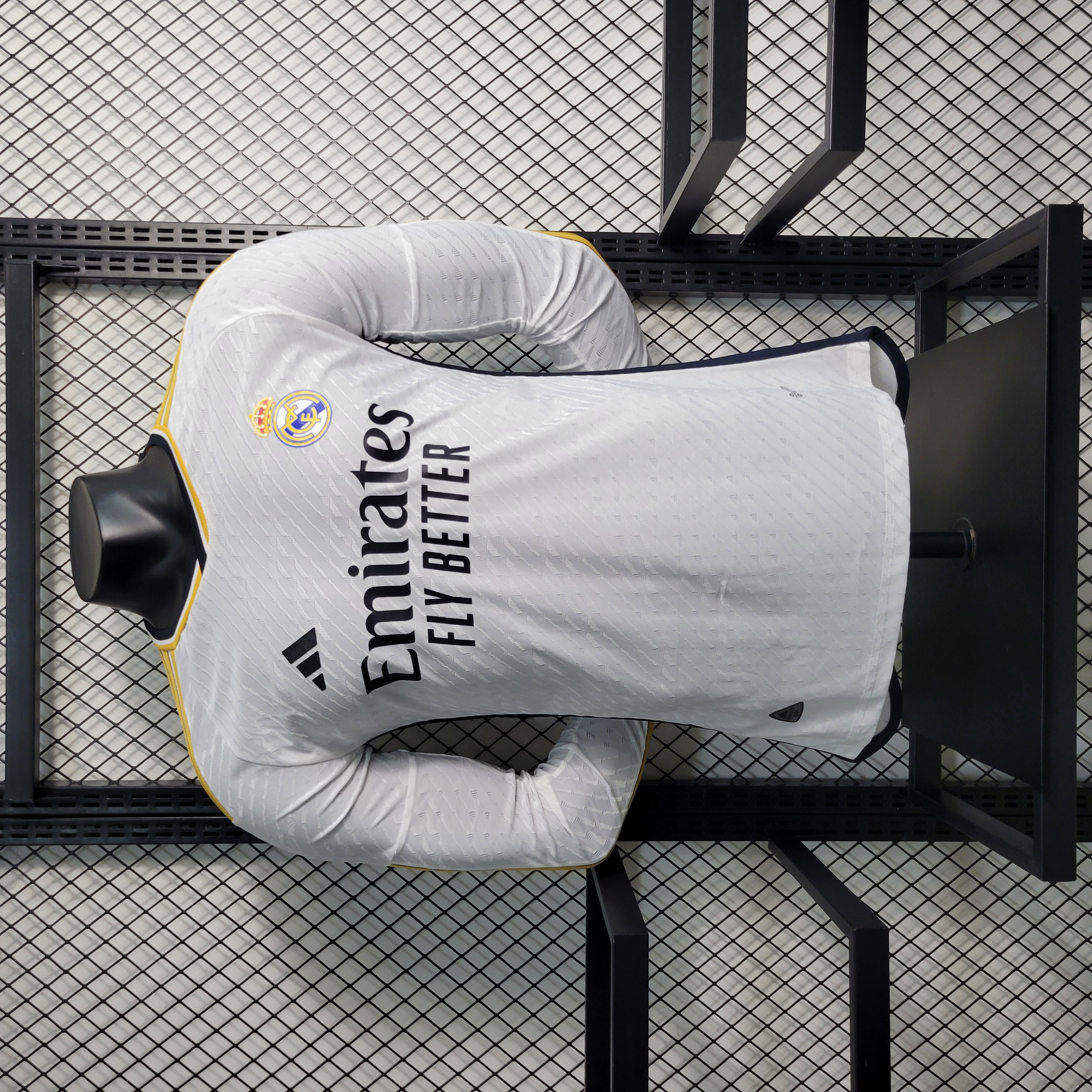 Real Madrid 23-24 Home Long Sleeve Jersey - Player Version - ManixJersey
