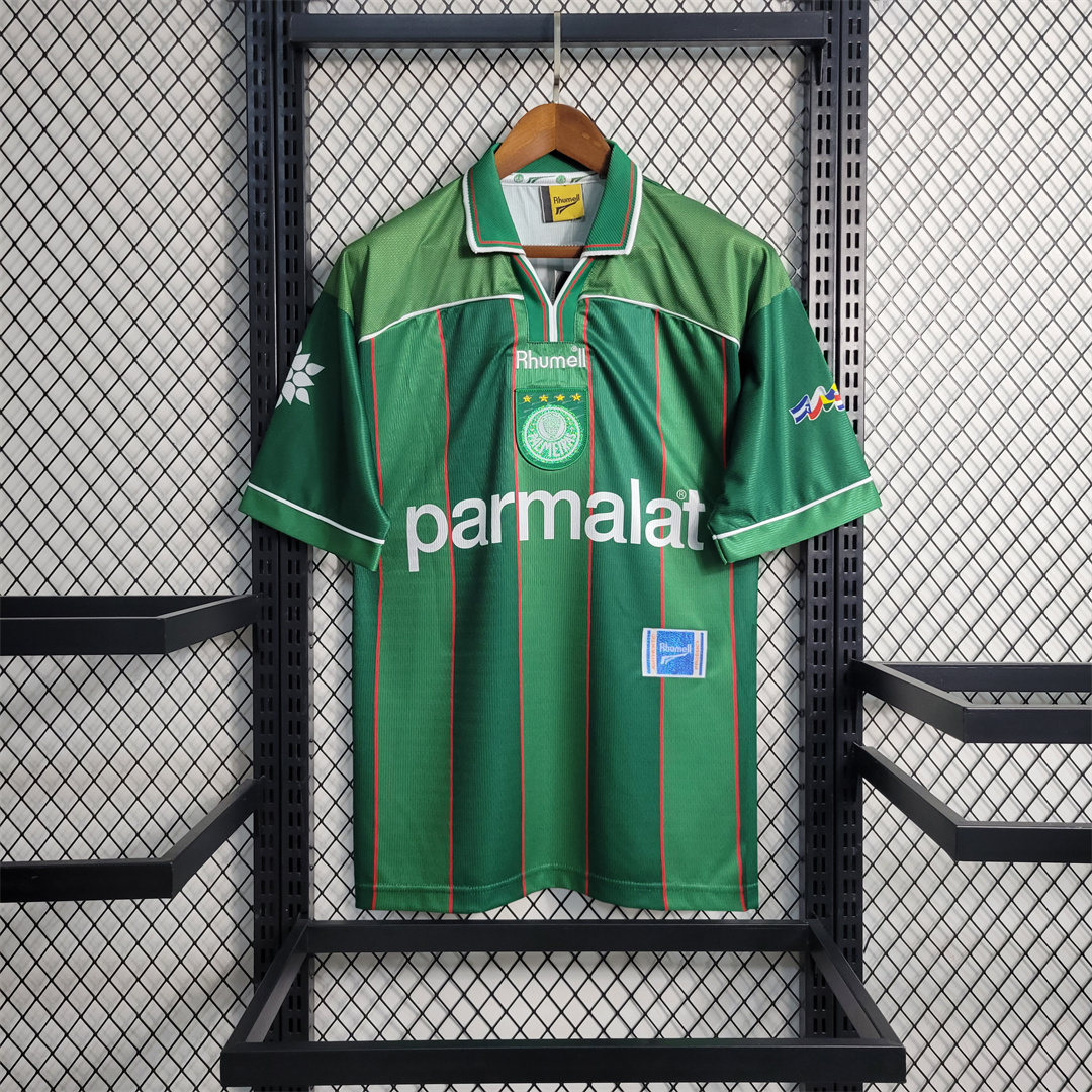 Retro Palmeiras 1999 Home Stadium Jersey - Liberator Cup Champion - ManixJersey