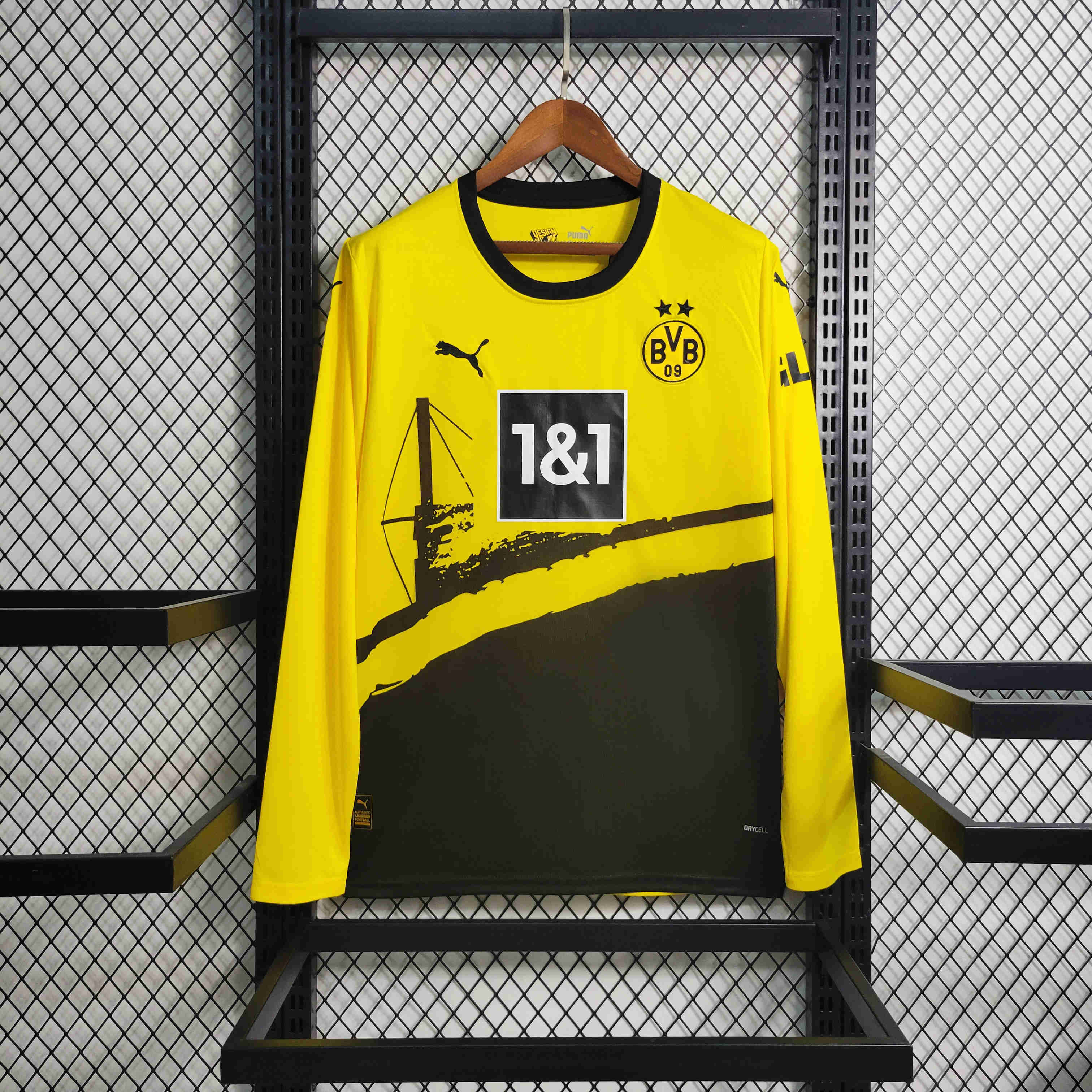 Dortmund 23/24 Home Home Long Sleeve Jersey - Fans Version - ManixJersey