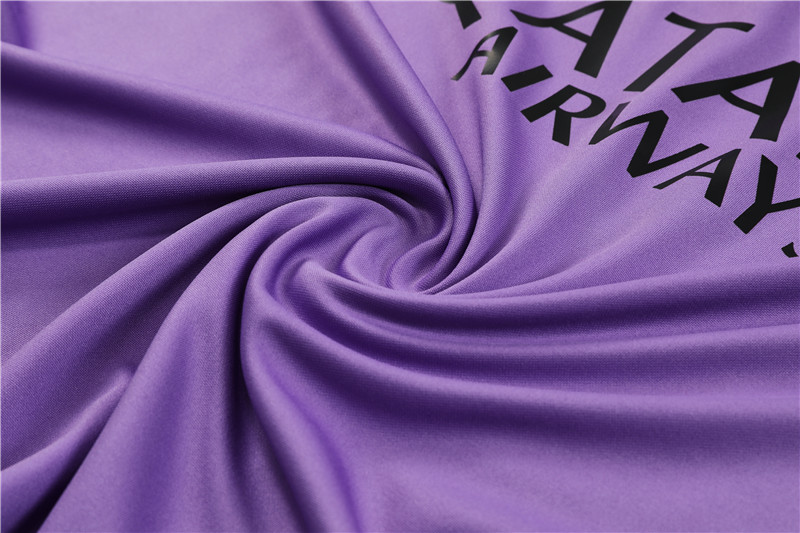 Paris Saint-Germain PSG 23-24 Kids Long Sleeve Training Set Purple - ManixJersey