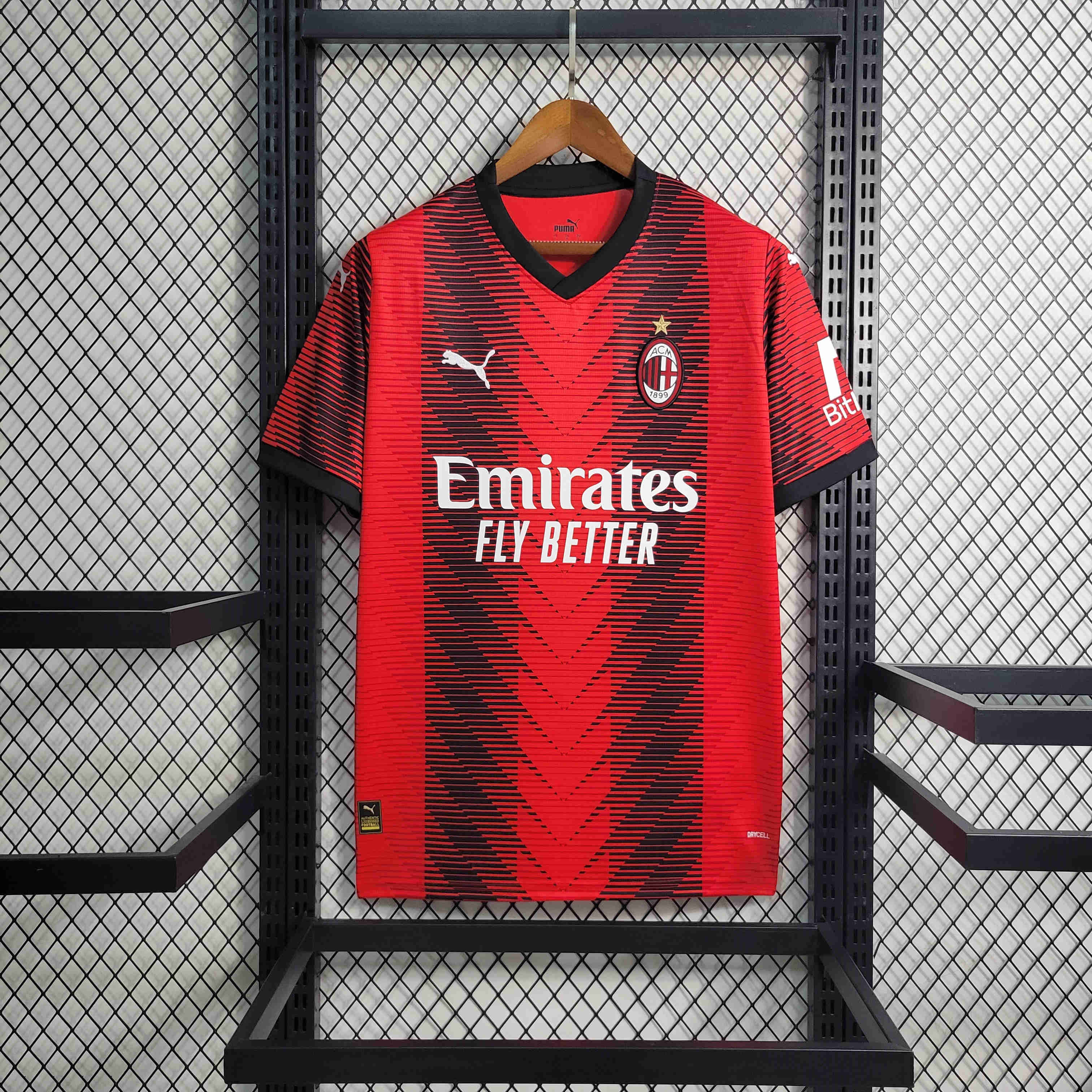23/24 AC Milan Home Jersey - Fans Version - ManixJersey
