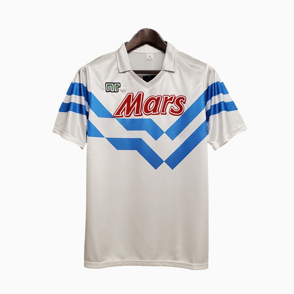Retro Napoli 1988-89 Away Stadium Jersey - ManixJersey