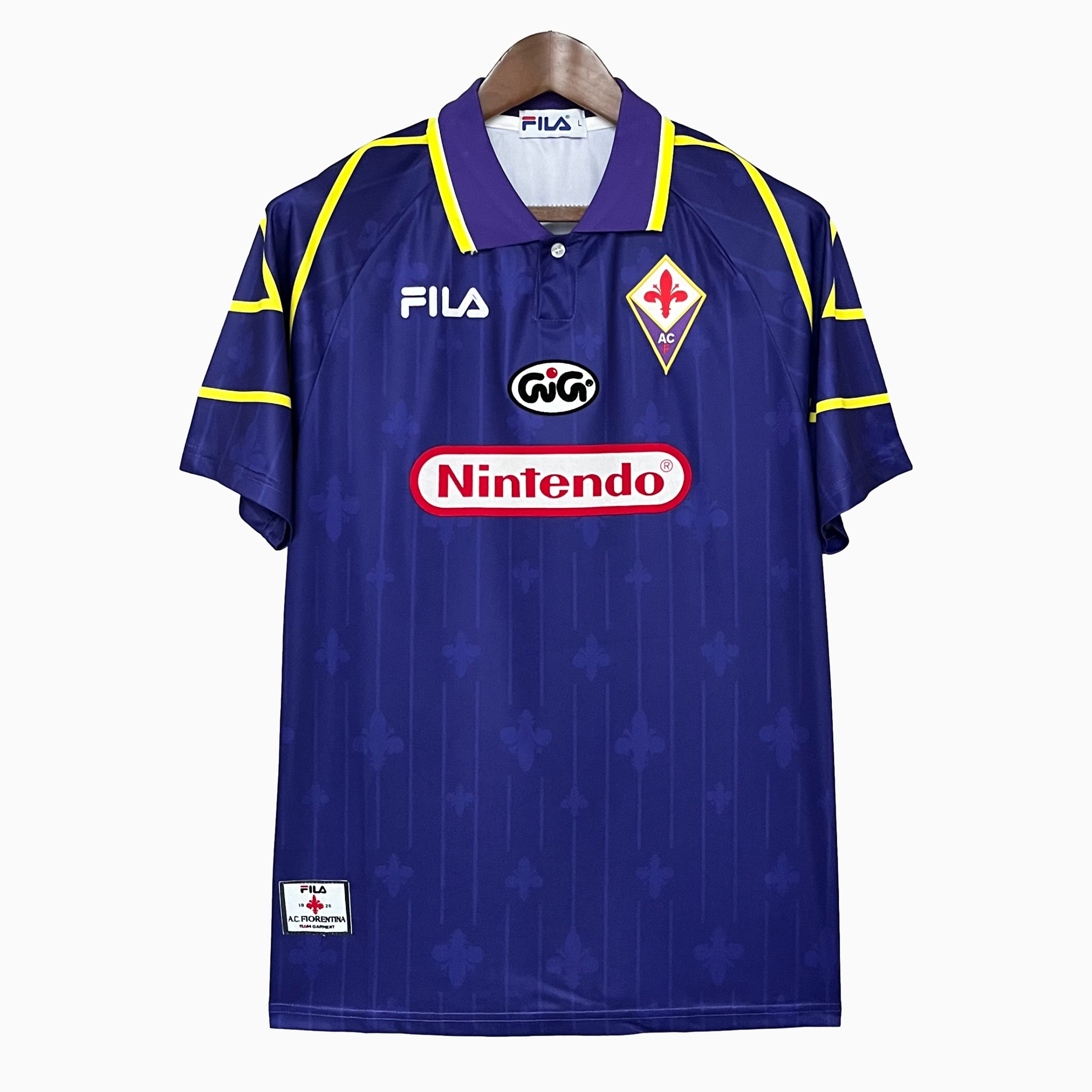 Retro Fiorentina 1997-98 Home Stadium Jersey - ManixJersey