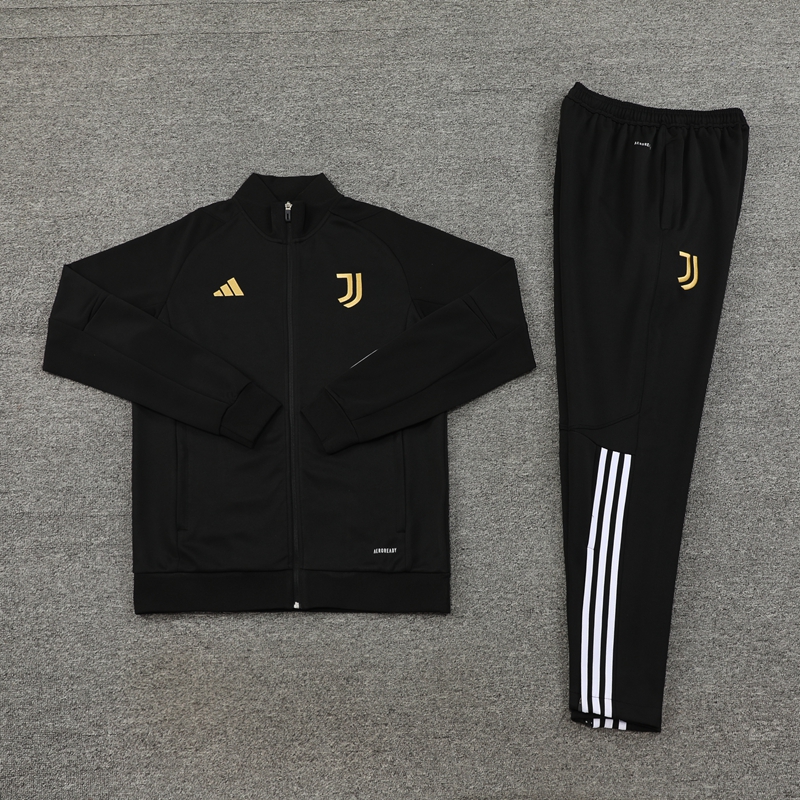 Juventus 23-24 Jacket Training Tracksuit - Black - ManixJersey