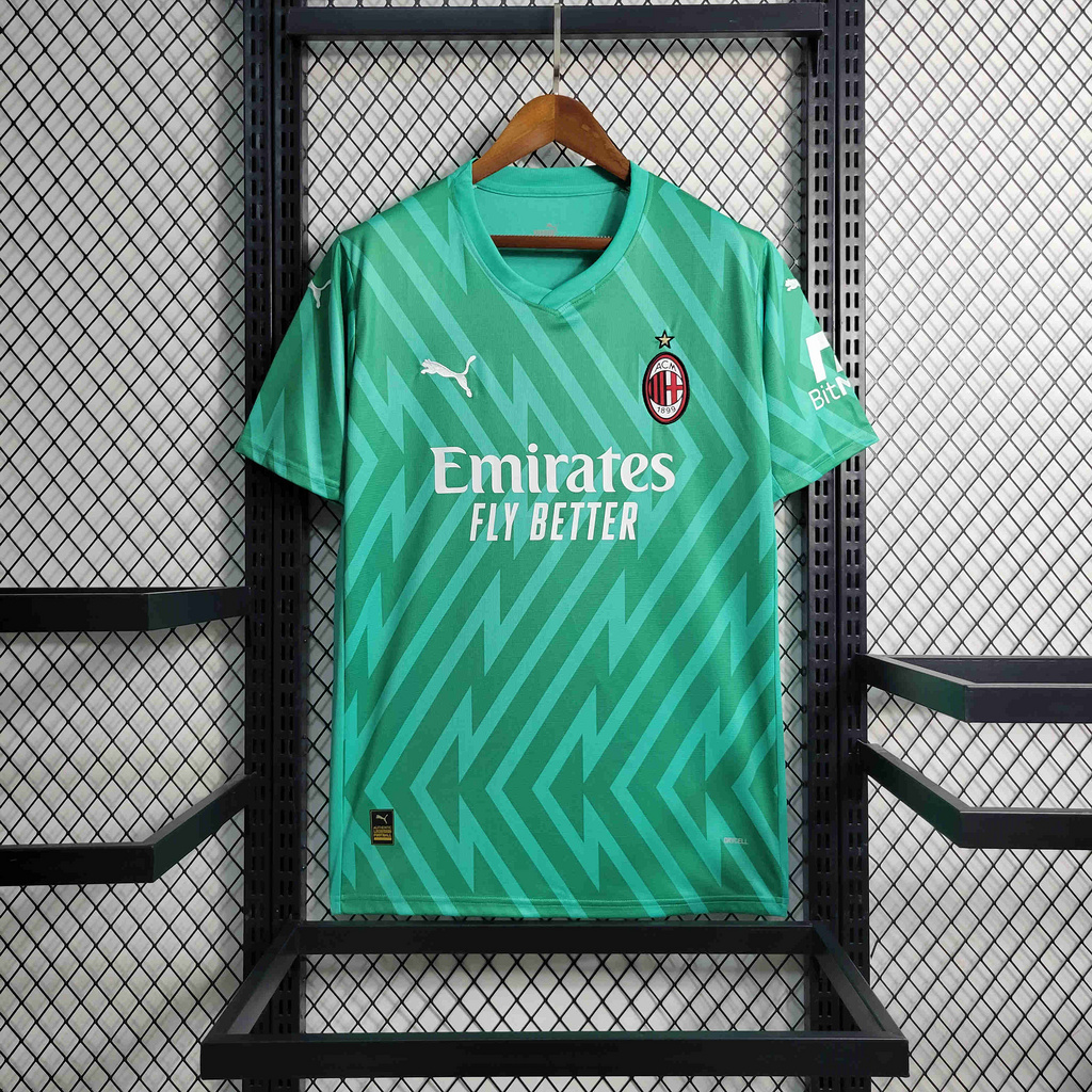AC Milan 23-24 Green Goalkeeper Jersey - Fans Version - ManixJersey