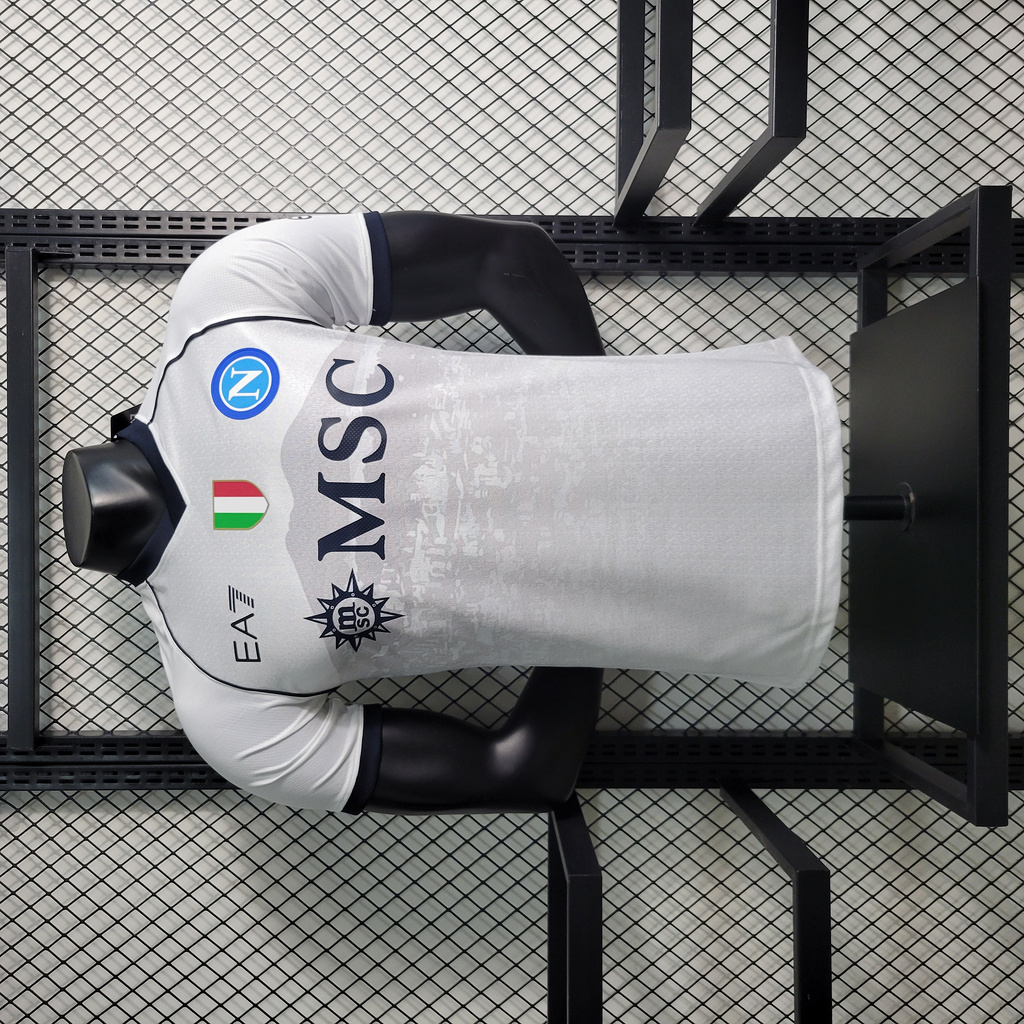 Napoli 23-24 Away White Jersey - Player Version - ManixJersey