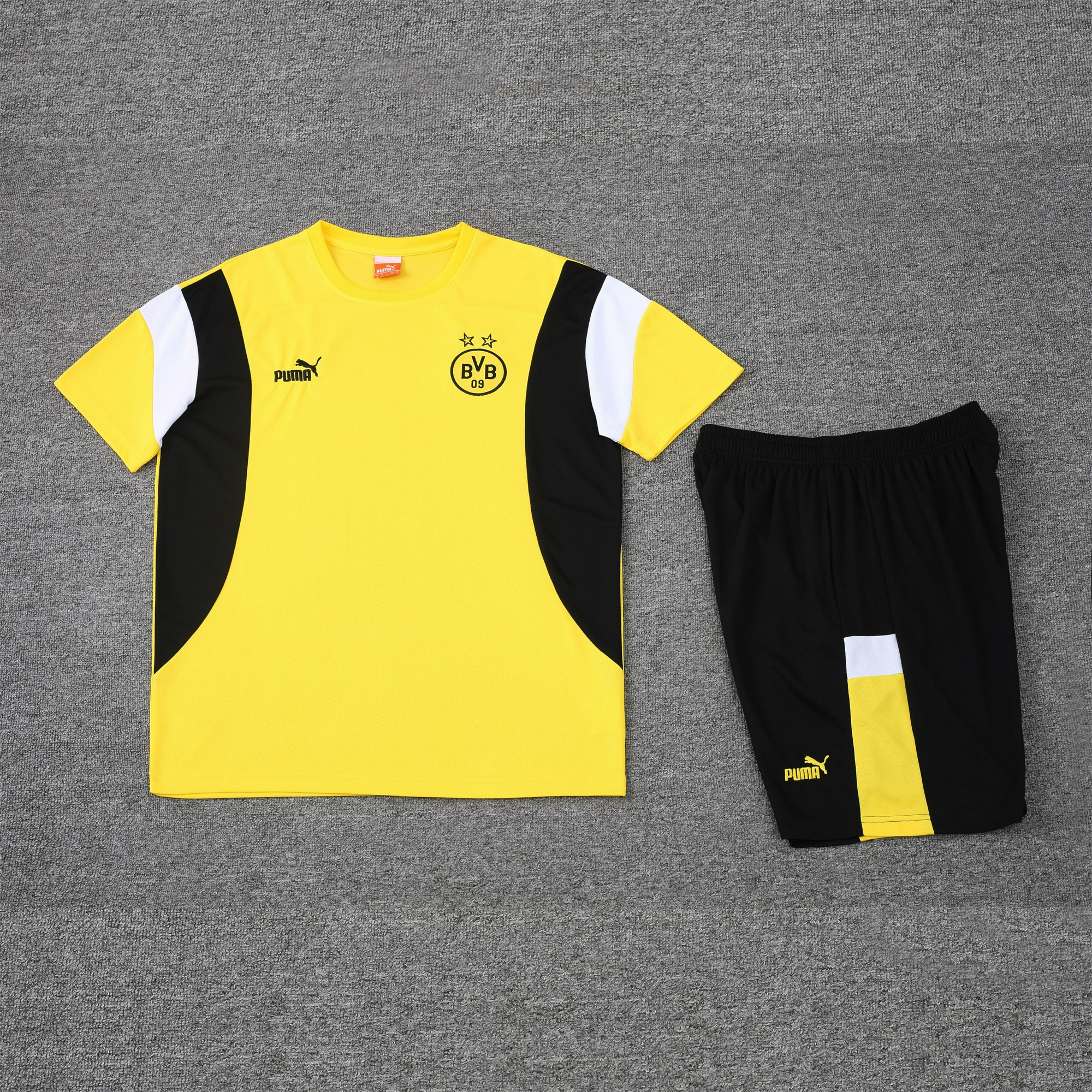 Dortmund 23-24 Short-Sleeve Training Set - Yellow - ManixJersey