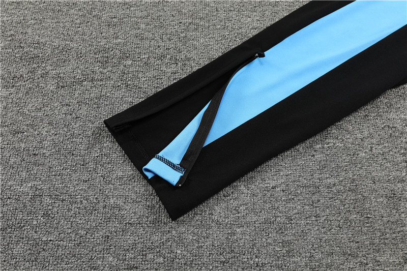 Paris Saint-Germain PSG 23-24 Kids Long Sleeve Training Set Light Blue - ManixJersey