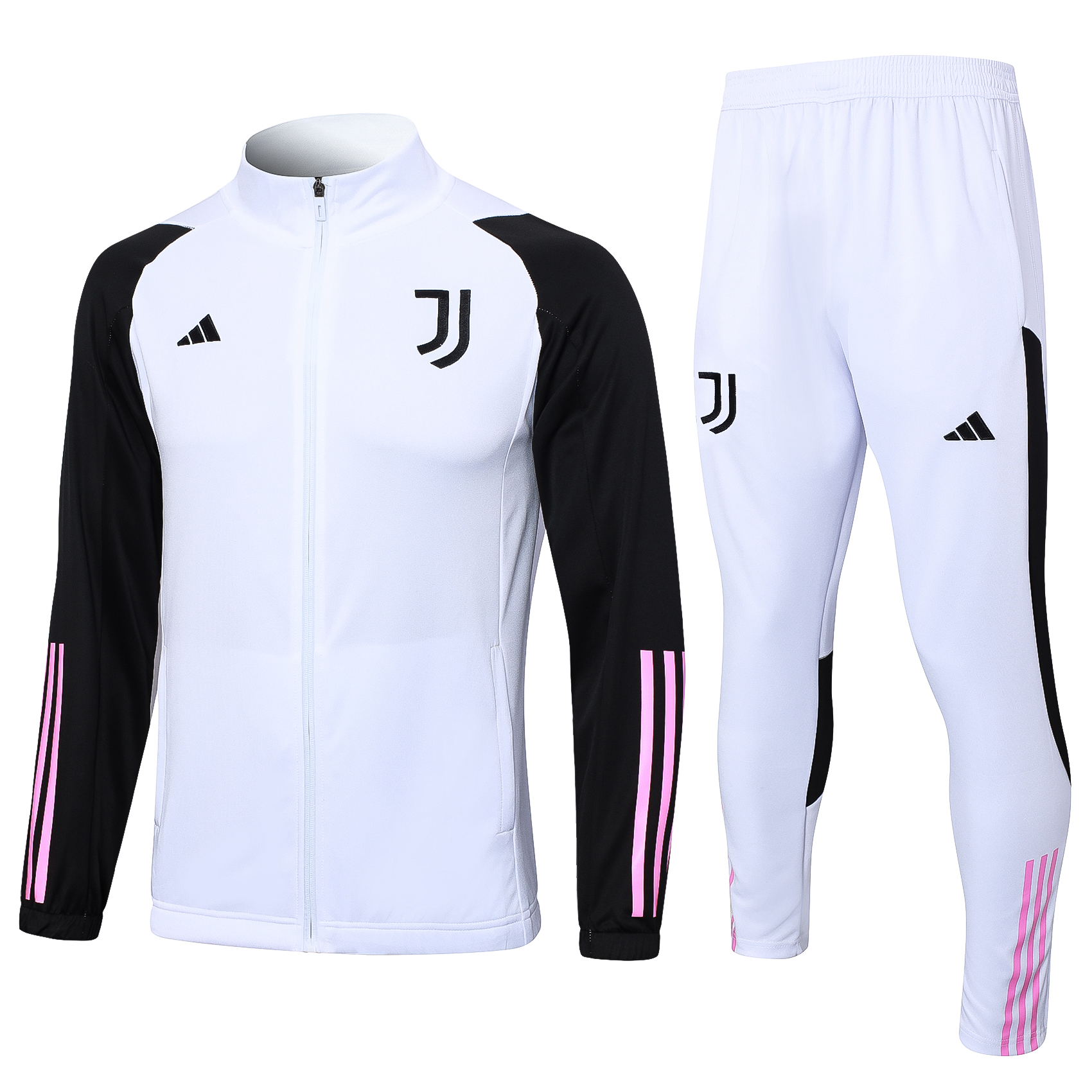 Juventus 23-24 Jacket Training Tracksuit -White - ManixJersey